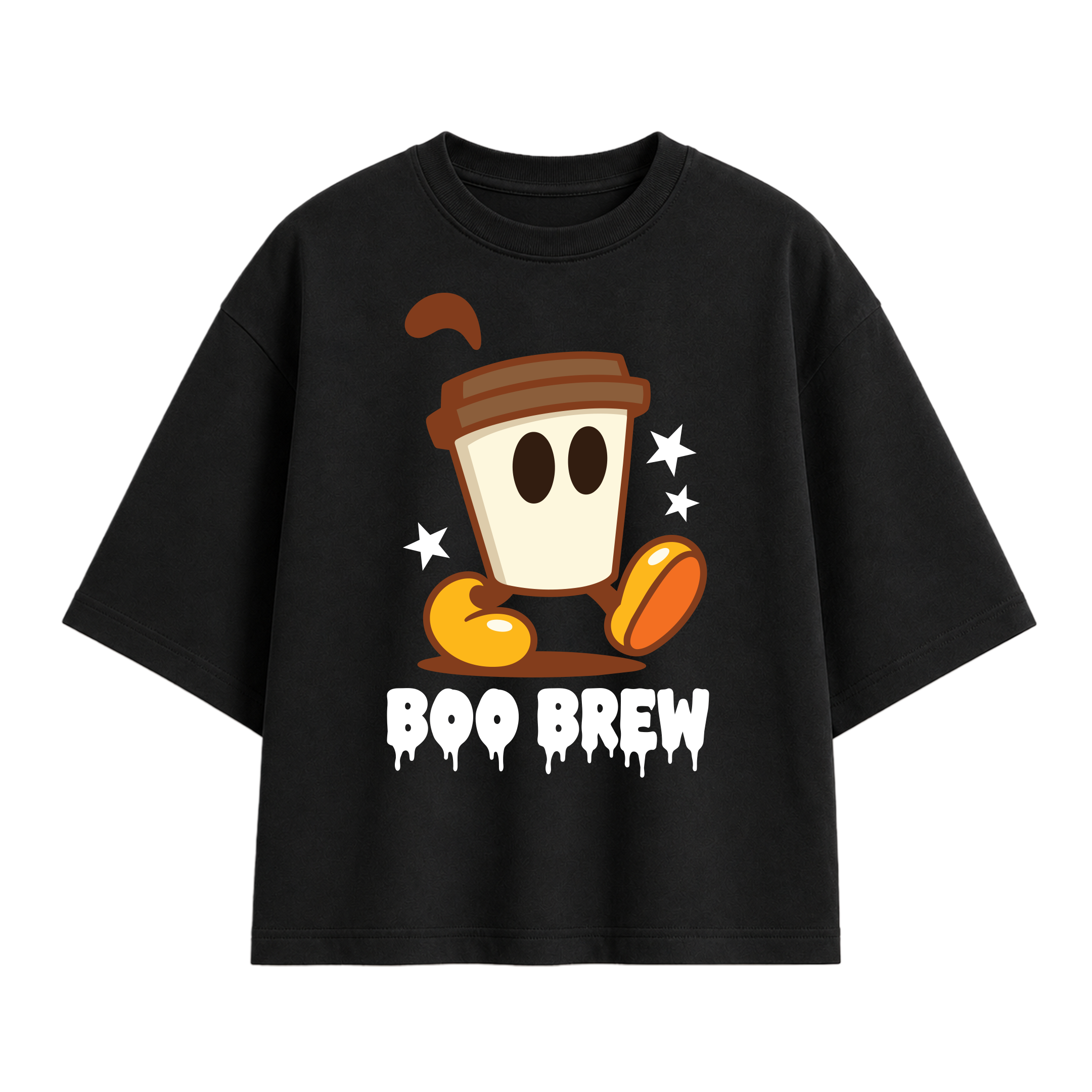 Spooky Sips Oversized T-shirt