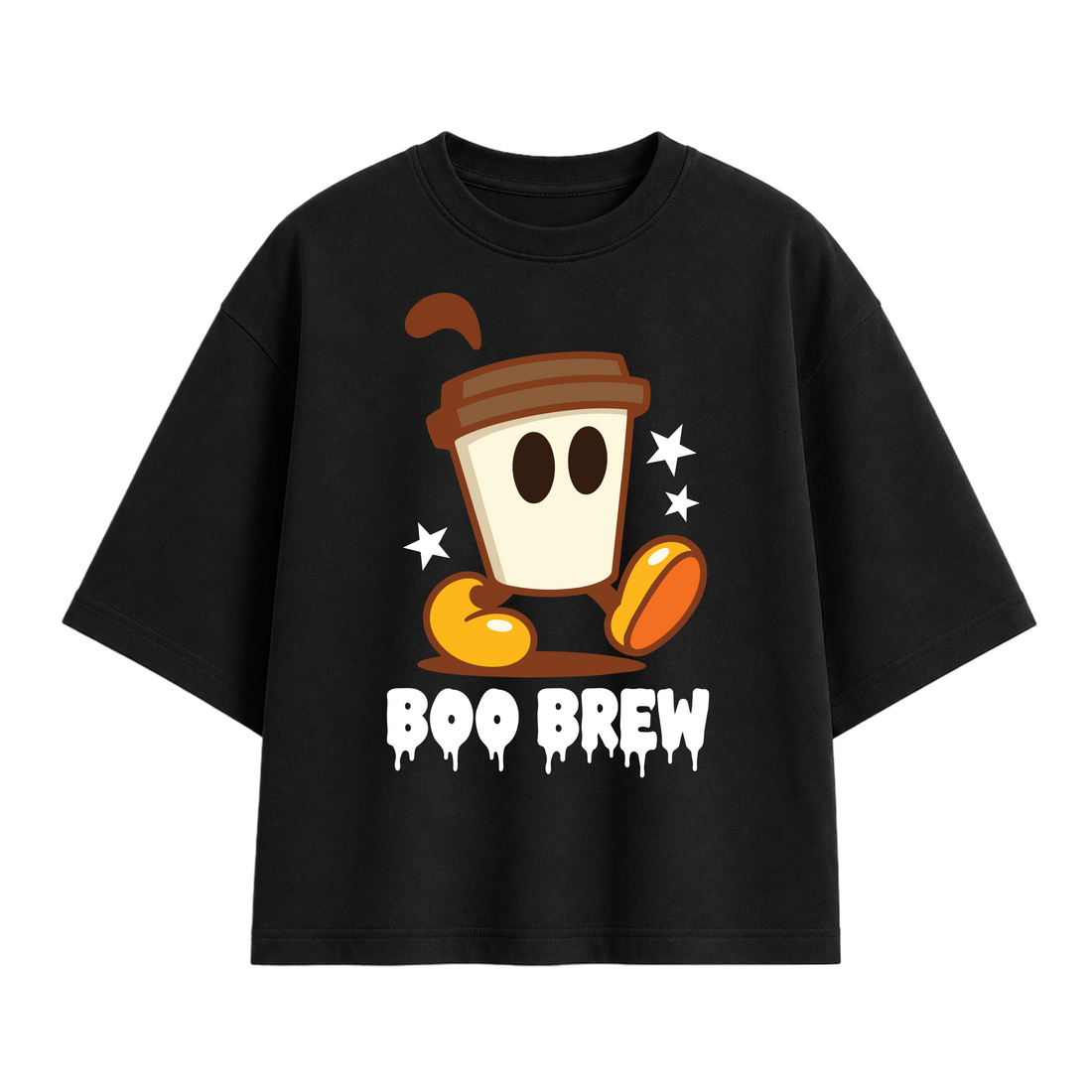 Spooky Sips Oversized T-shirt