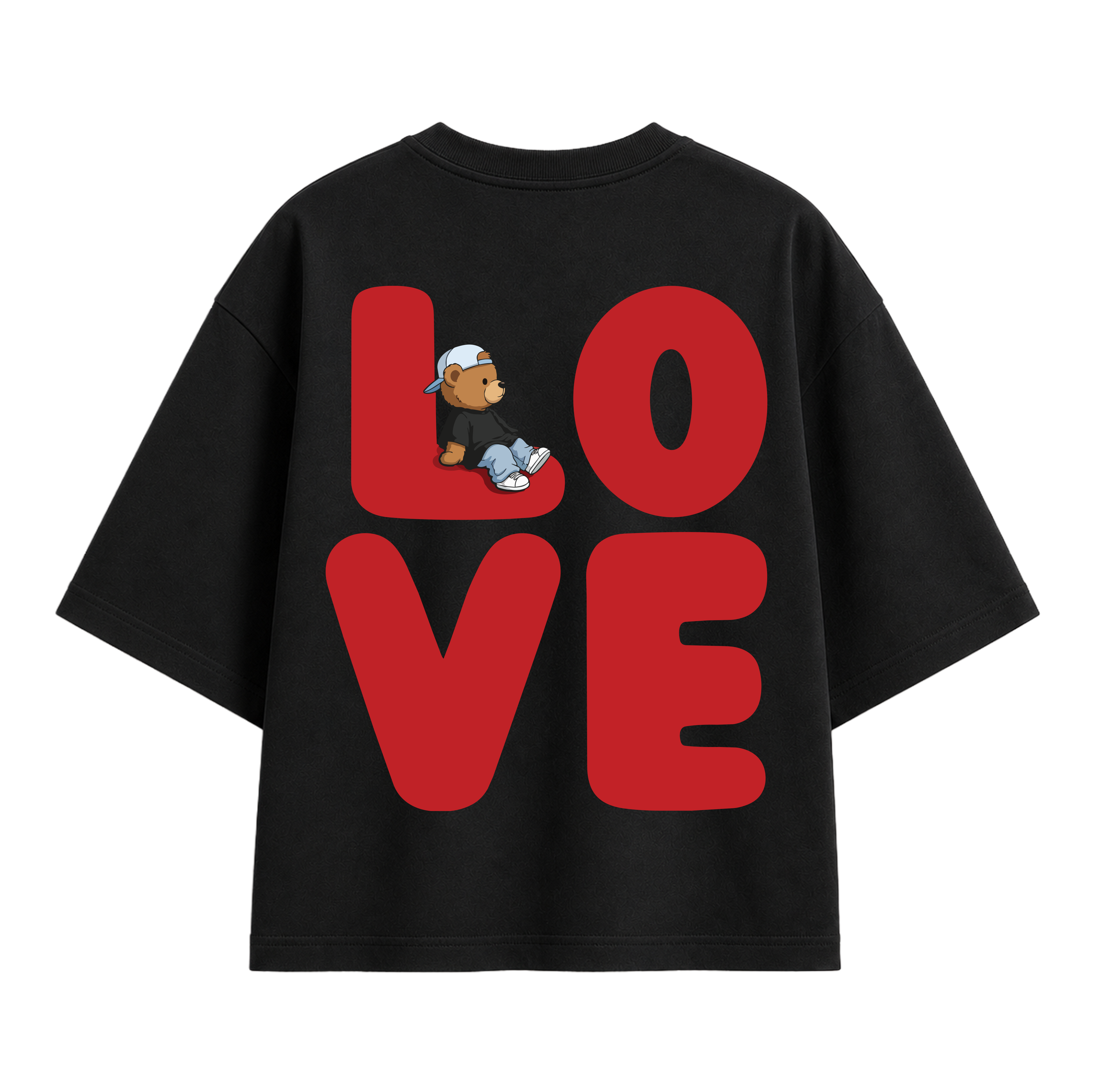 Mr. Cuddle in Love Oversized T-shirt