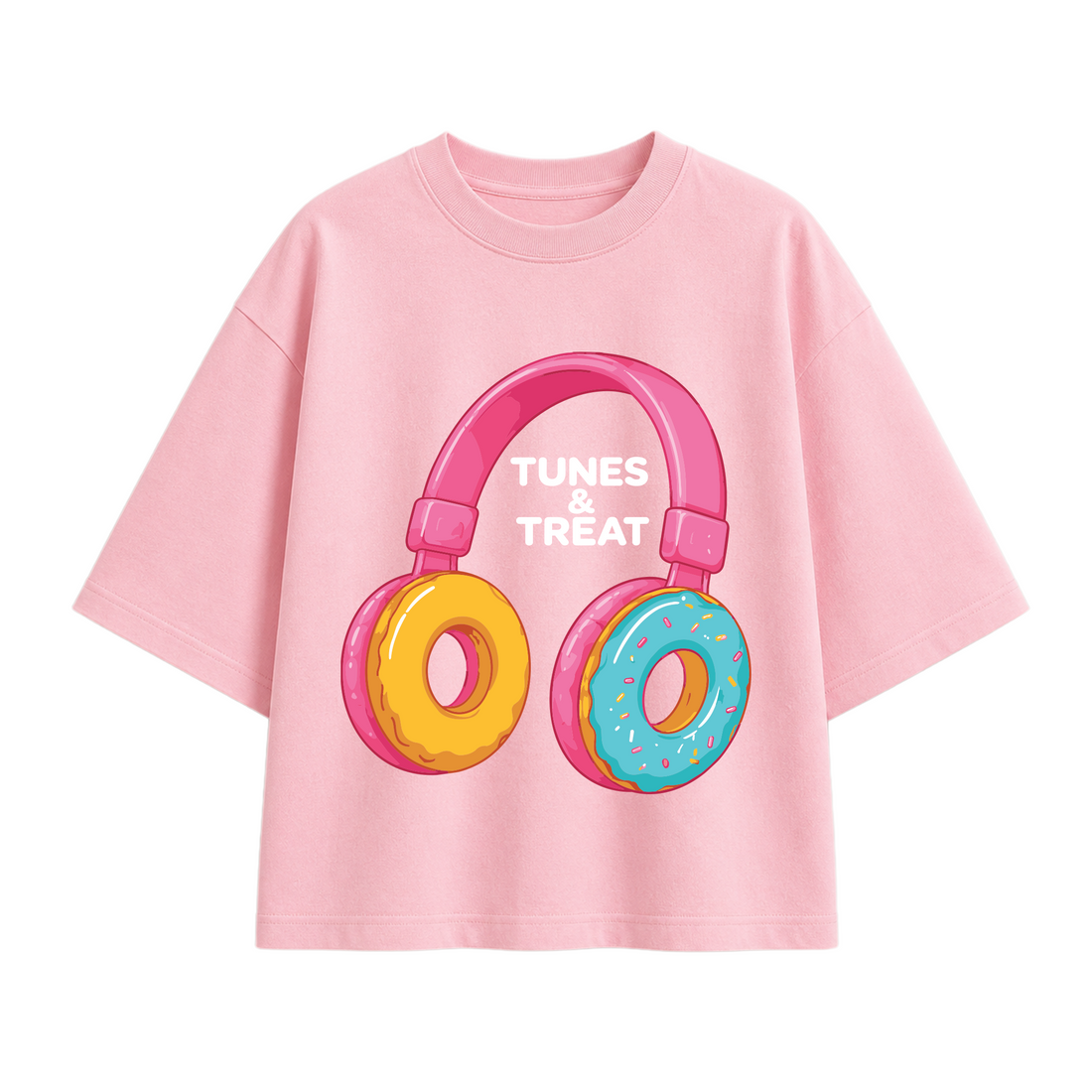 Tunes and Treats Oversized T-shirt