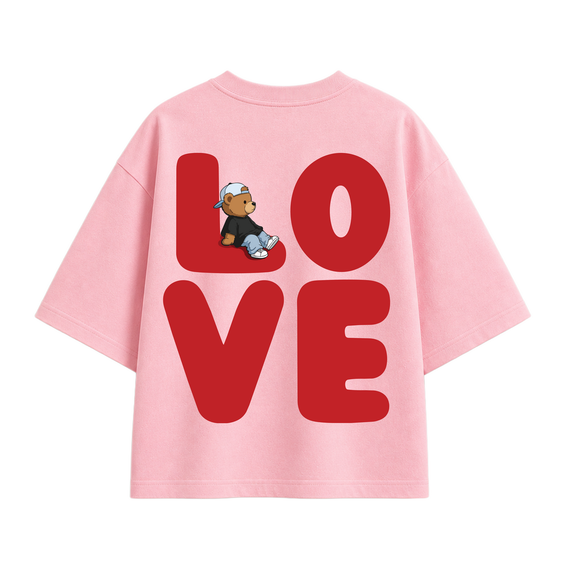 Mr. Cuddle in Love Oversized T-shirt