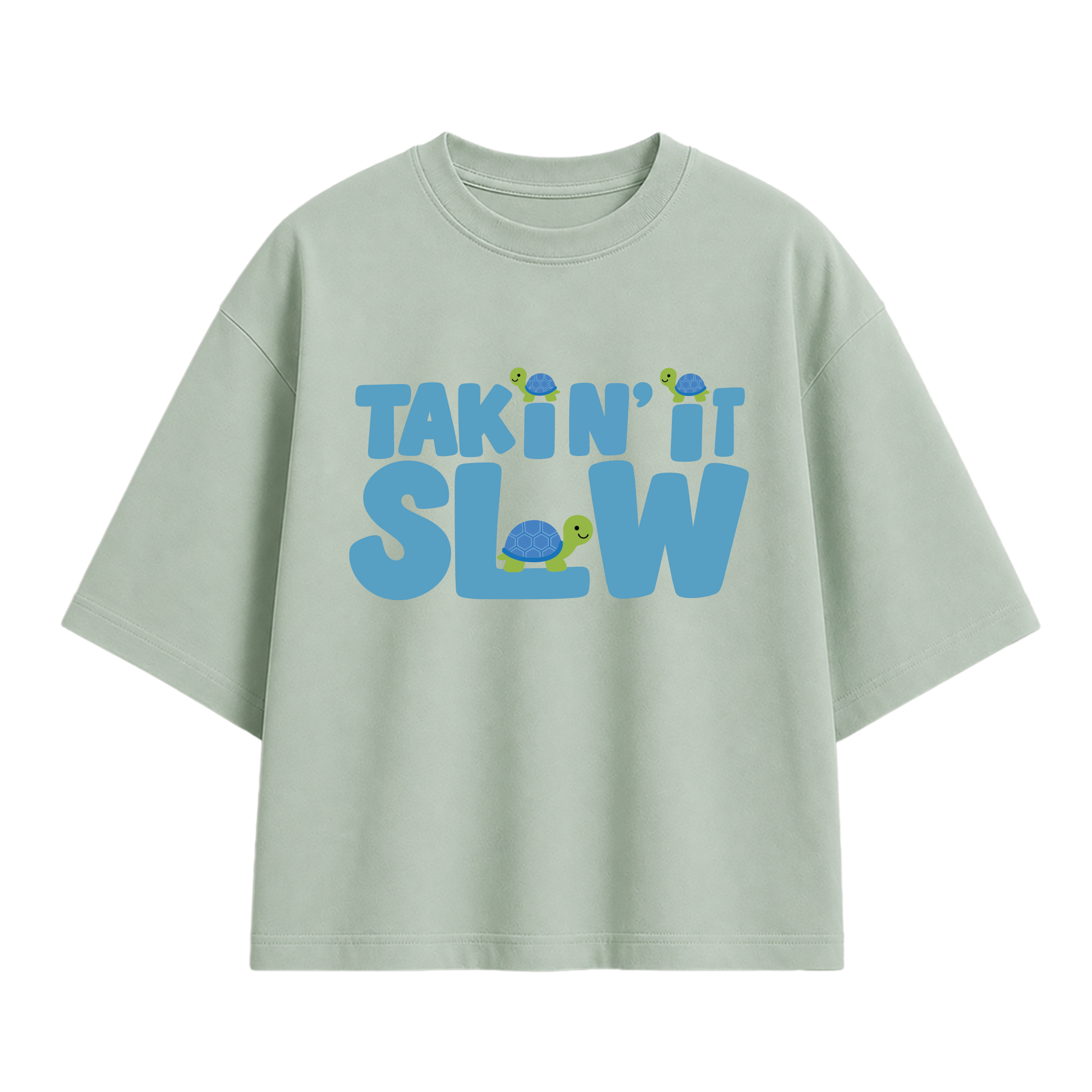Slow Mo’ Turtle Oversized T-shirt