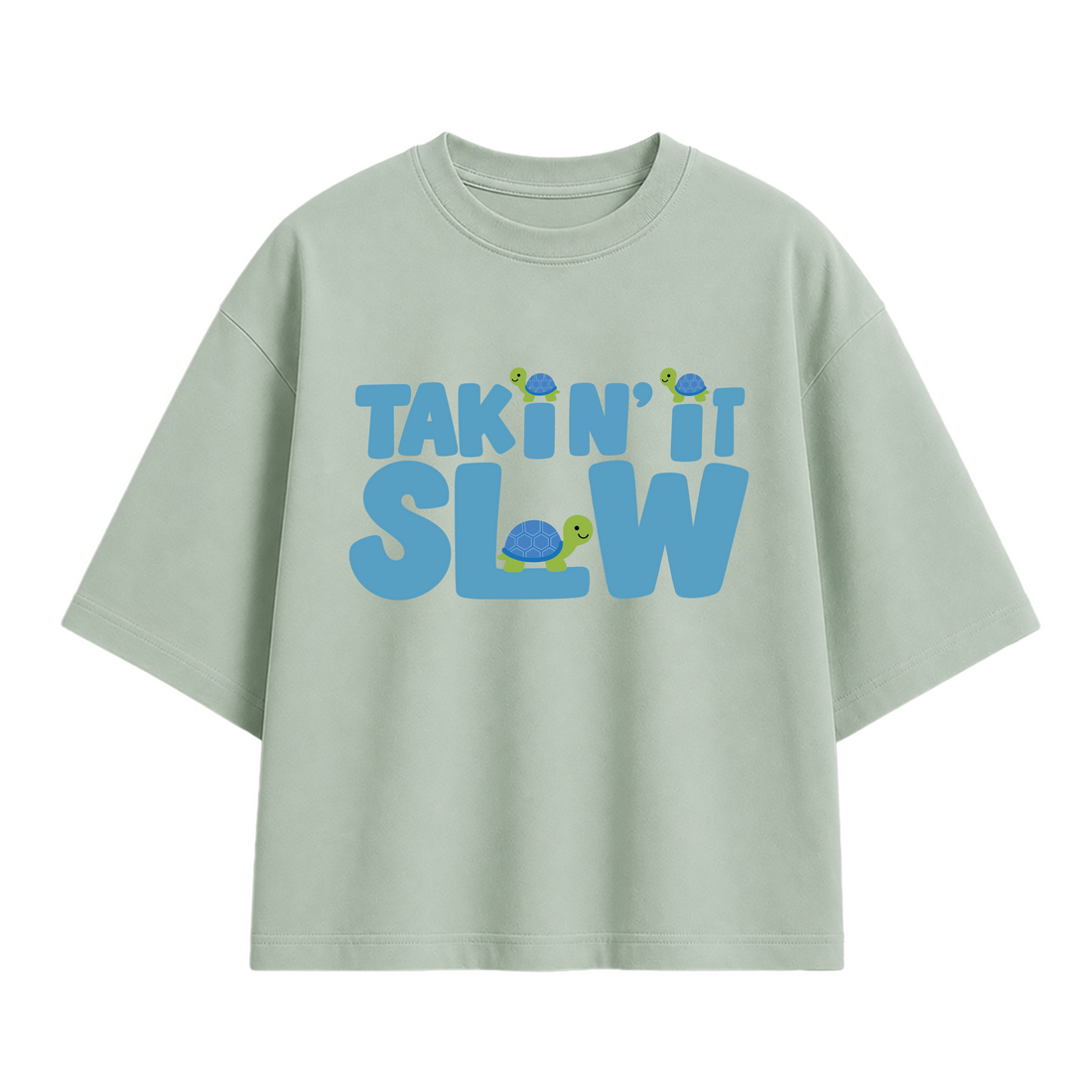 Slow Mo’ Turtle Oversized T-shirt