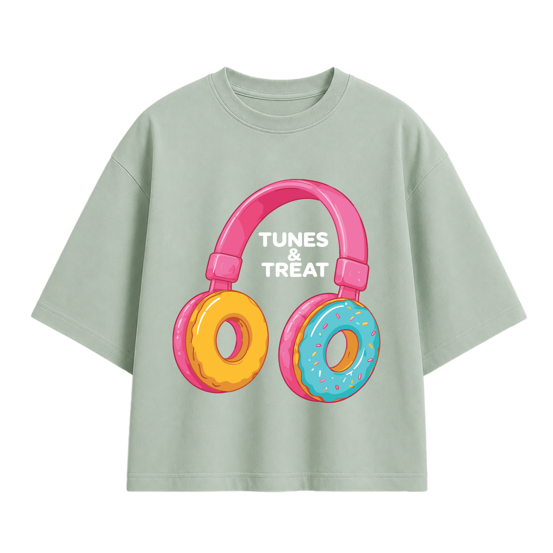 Tunes and Treats Oversized T-shirt