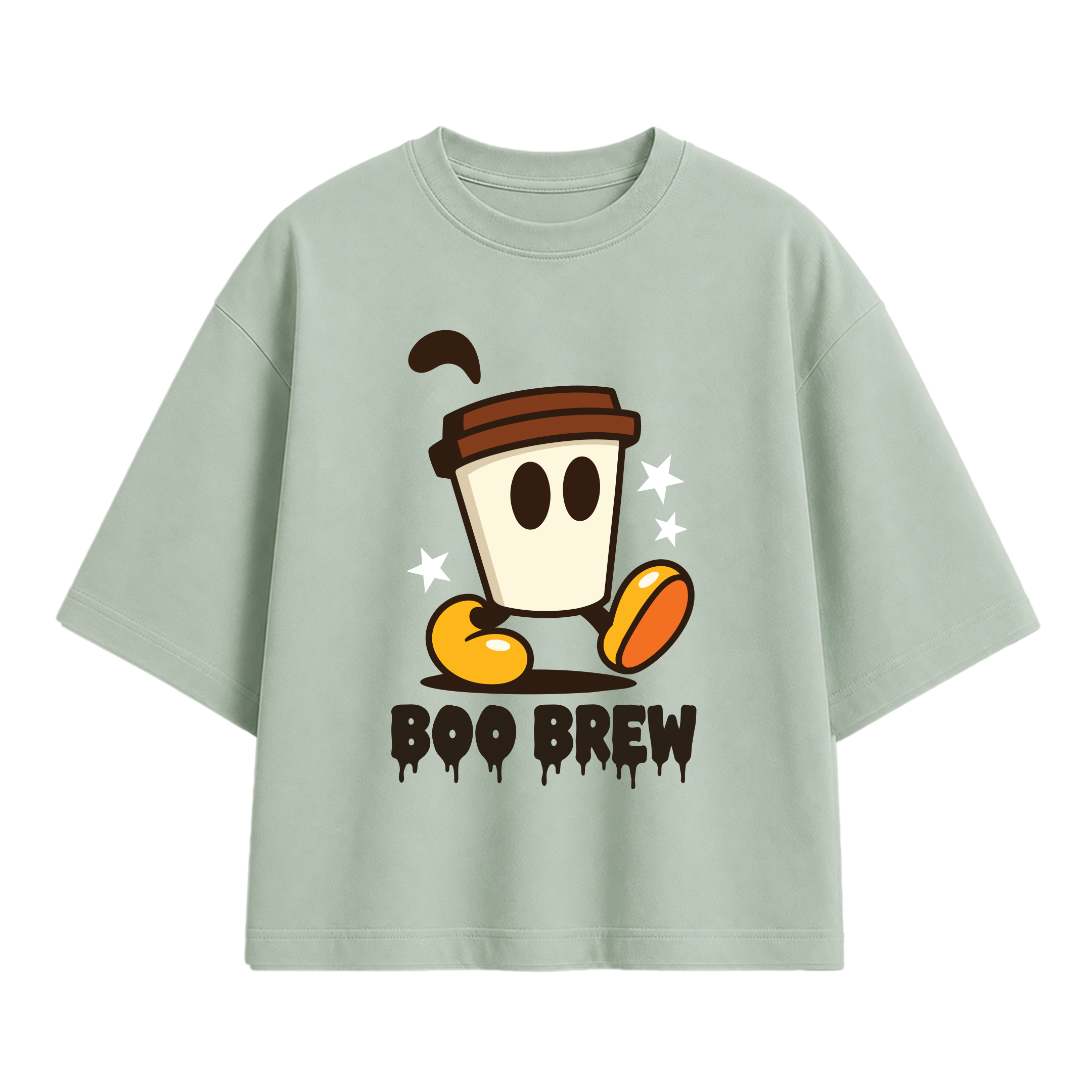 Spooky Sips Oversized T-shirt