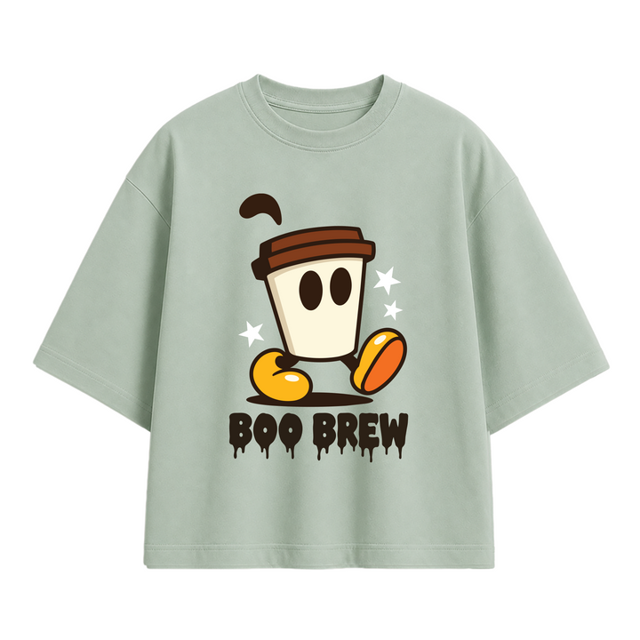 Spooky Sips Oversized T-shirt