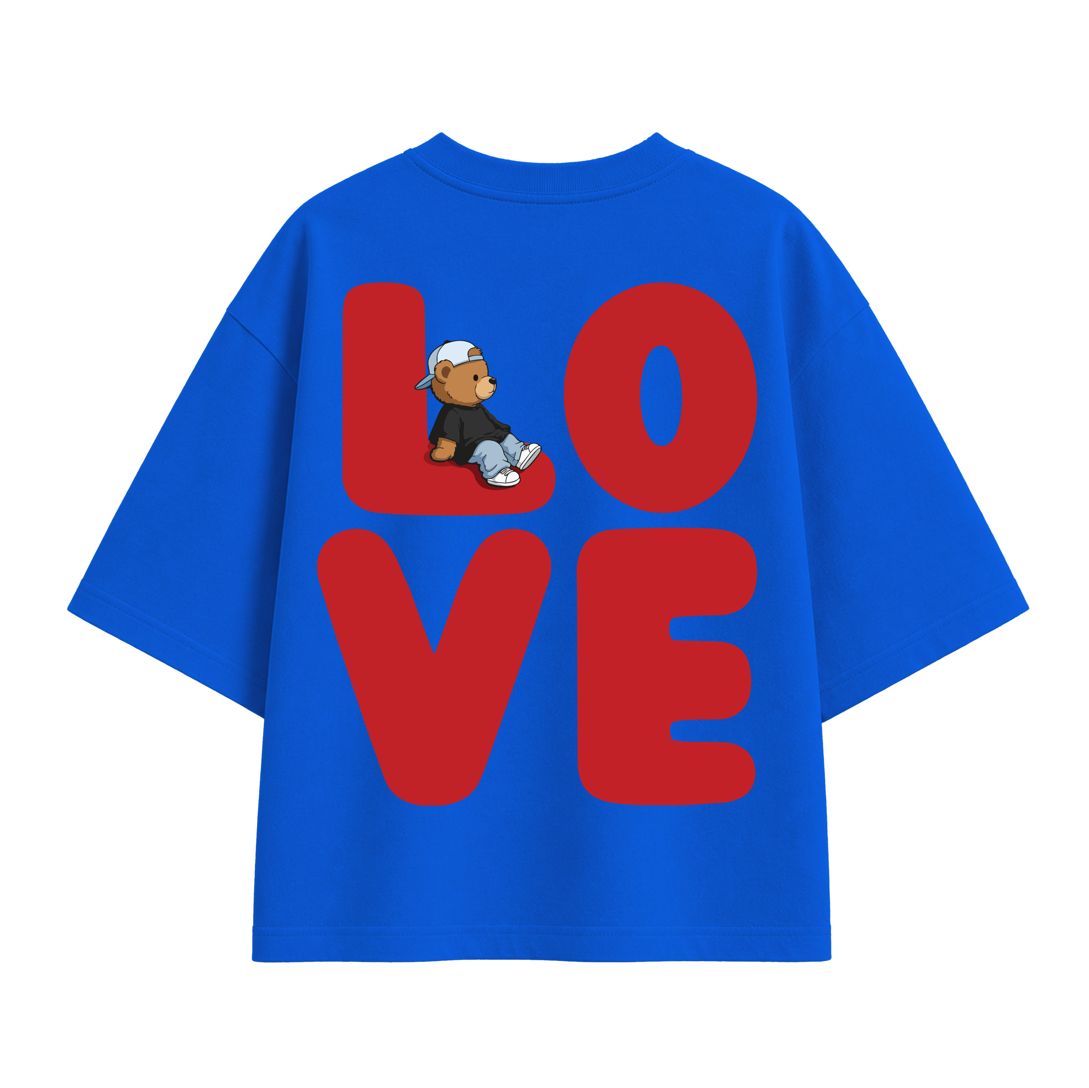 Mr. Cuddle in Love Oversized T-shirt