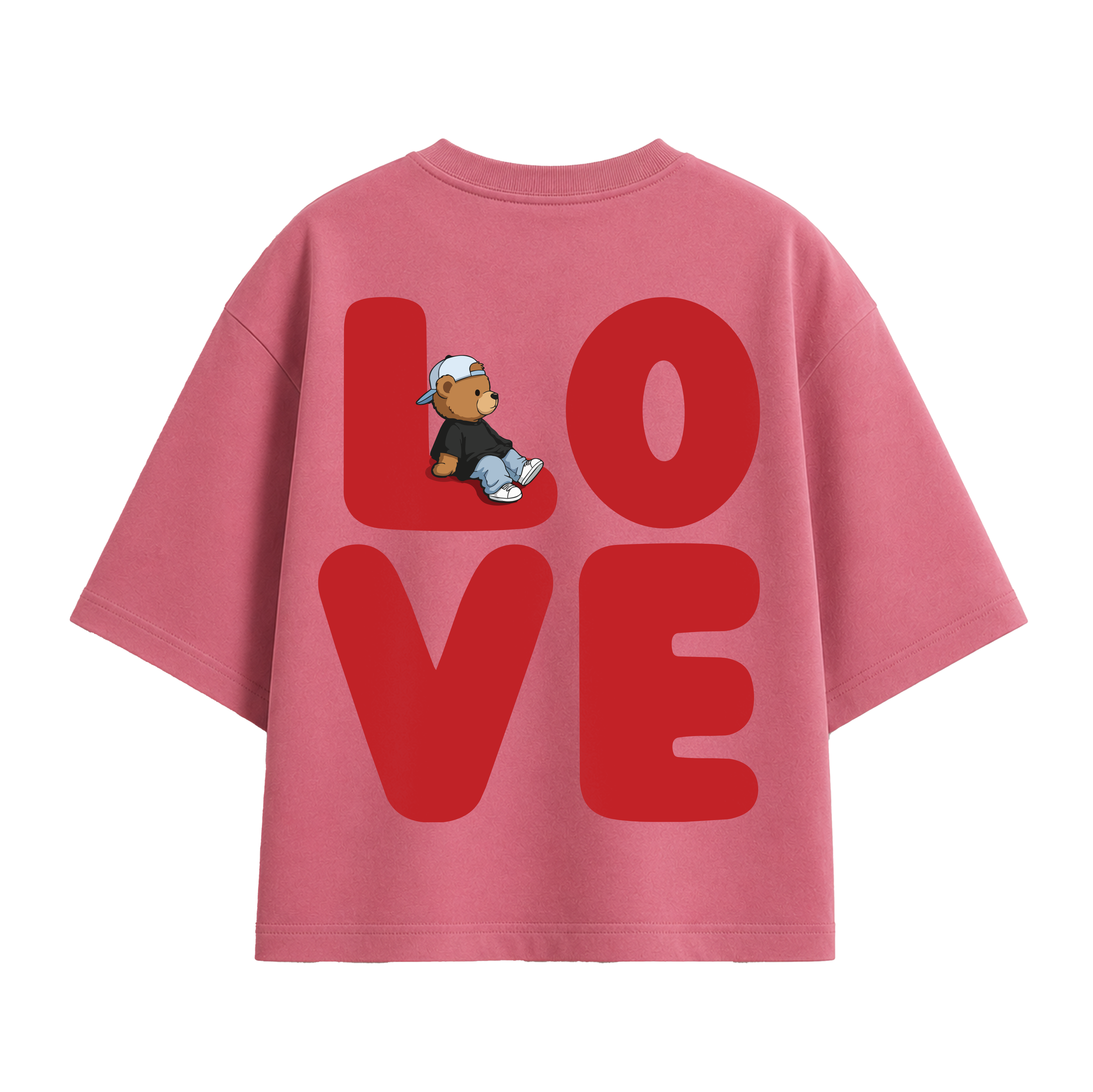 Mr. Cuddle in Love Oversized T-shirt