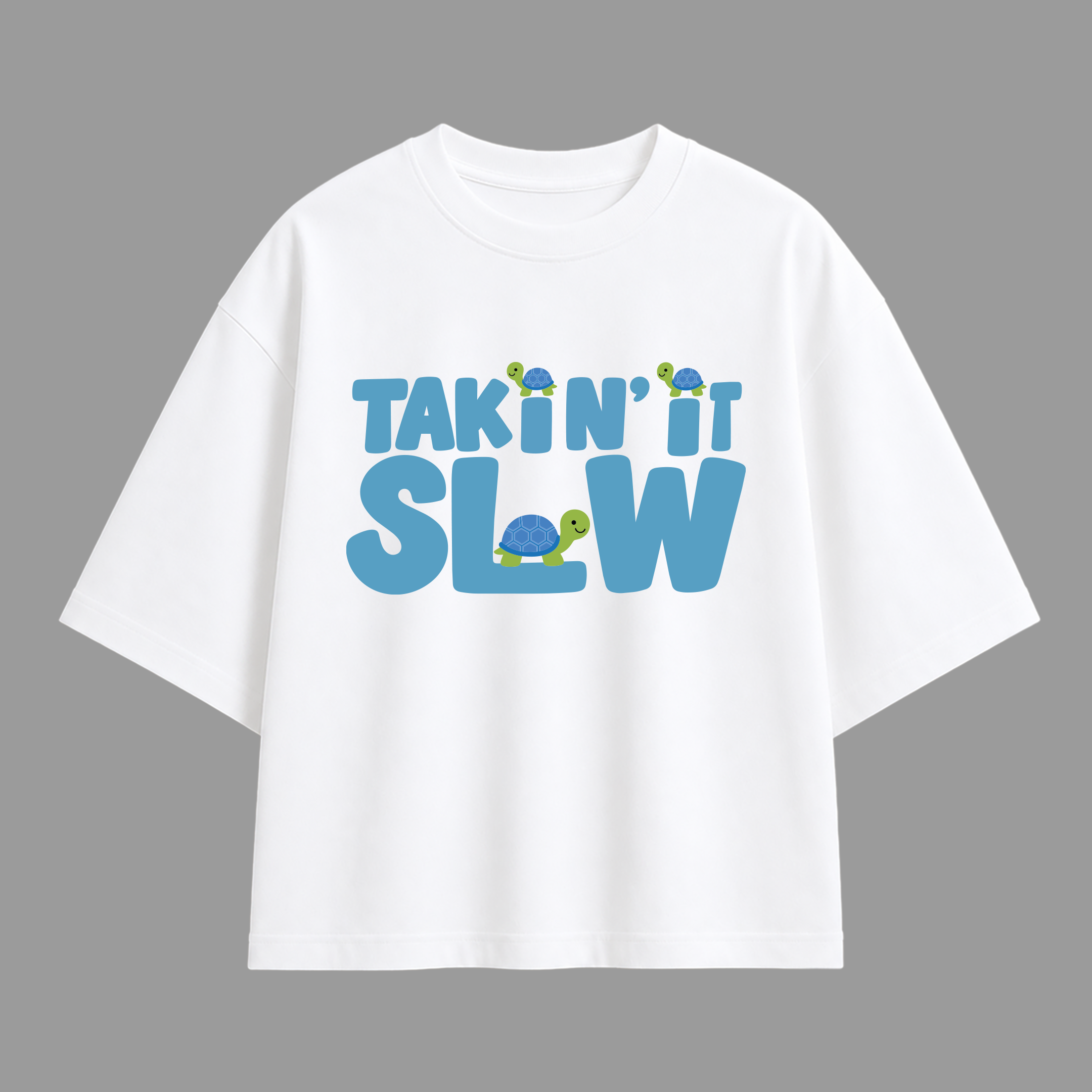 Slow Mo’ Turtle Oversized T-shirt
