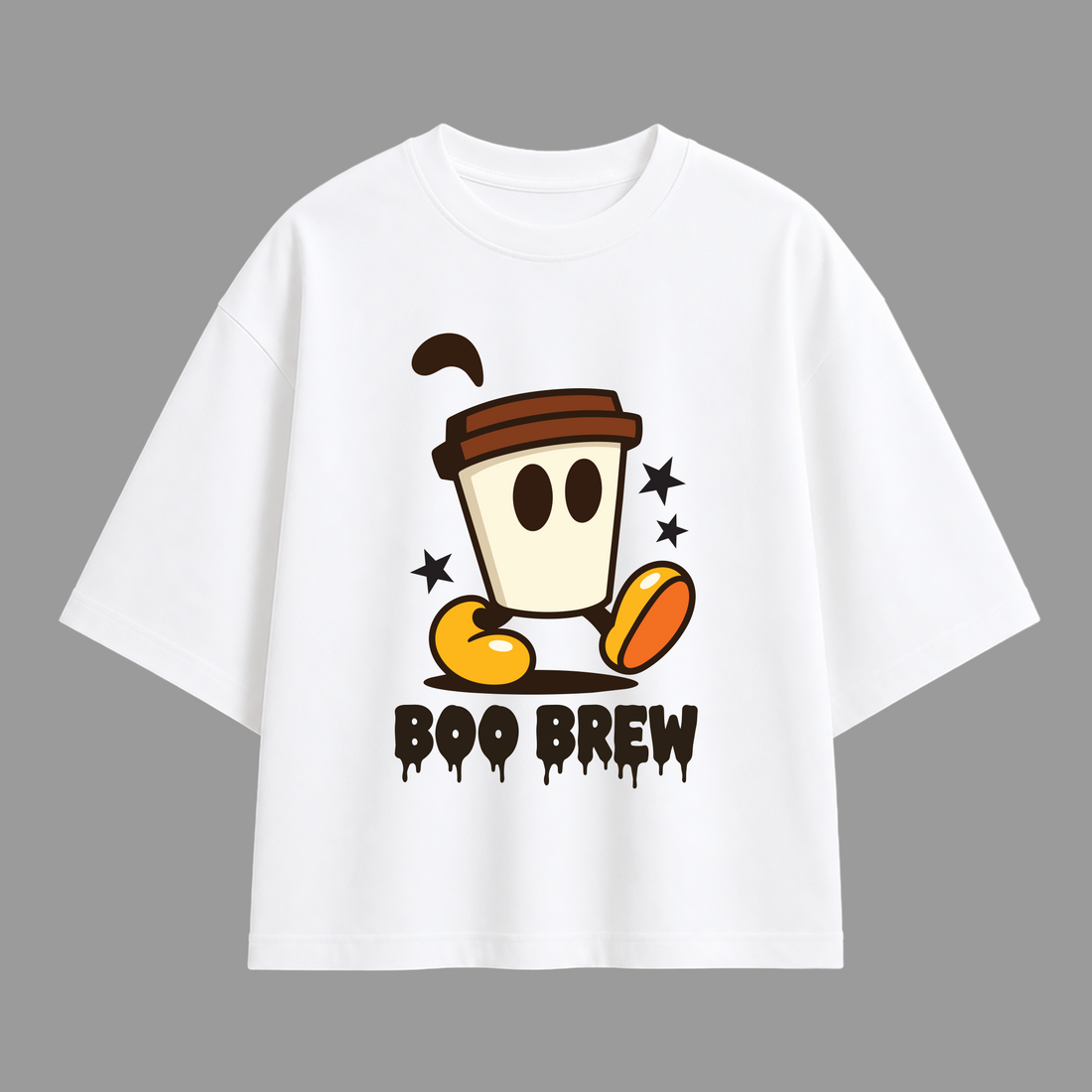 Spooky Sips Oversized T-shirt
