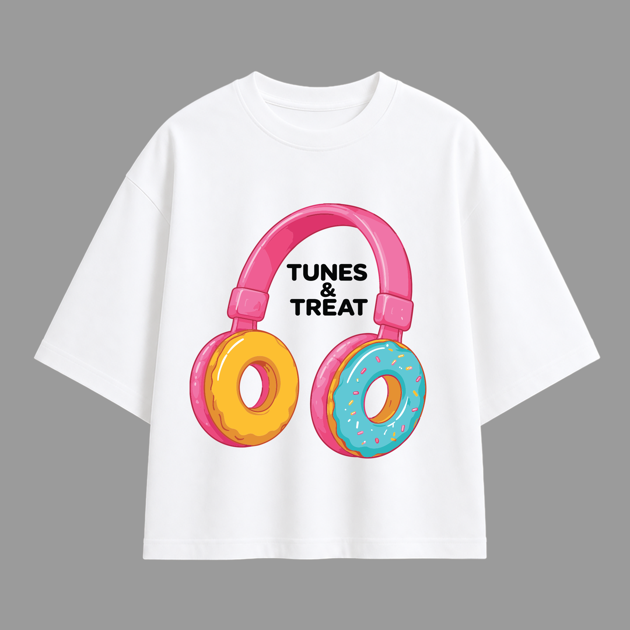 Tunes and Treats Oversized T-shirt
