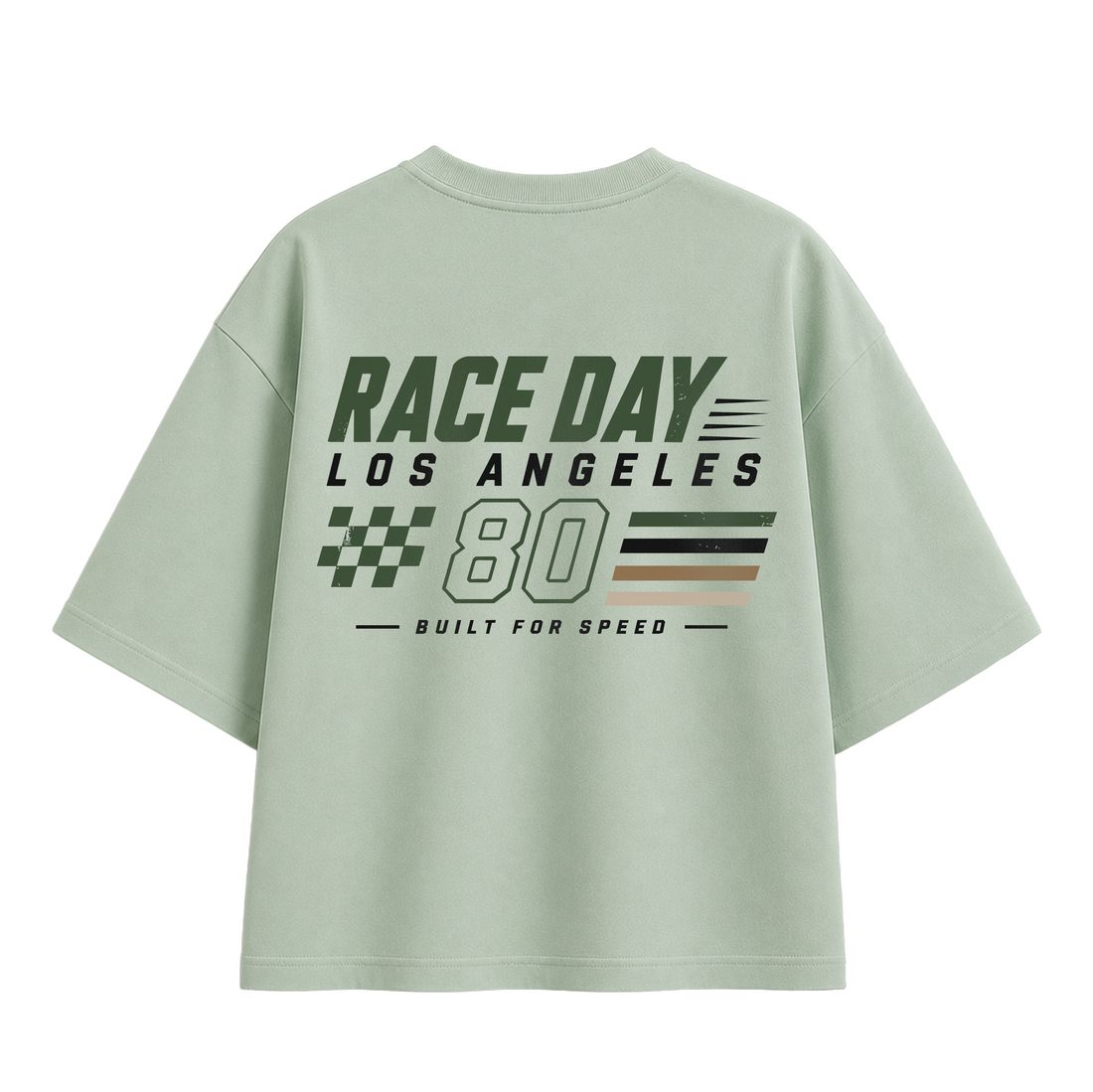 Race Day 80 Oversized T-Shirt