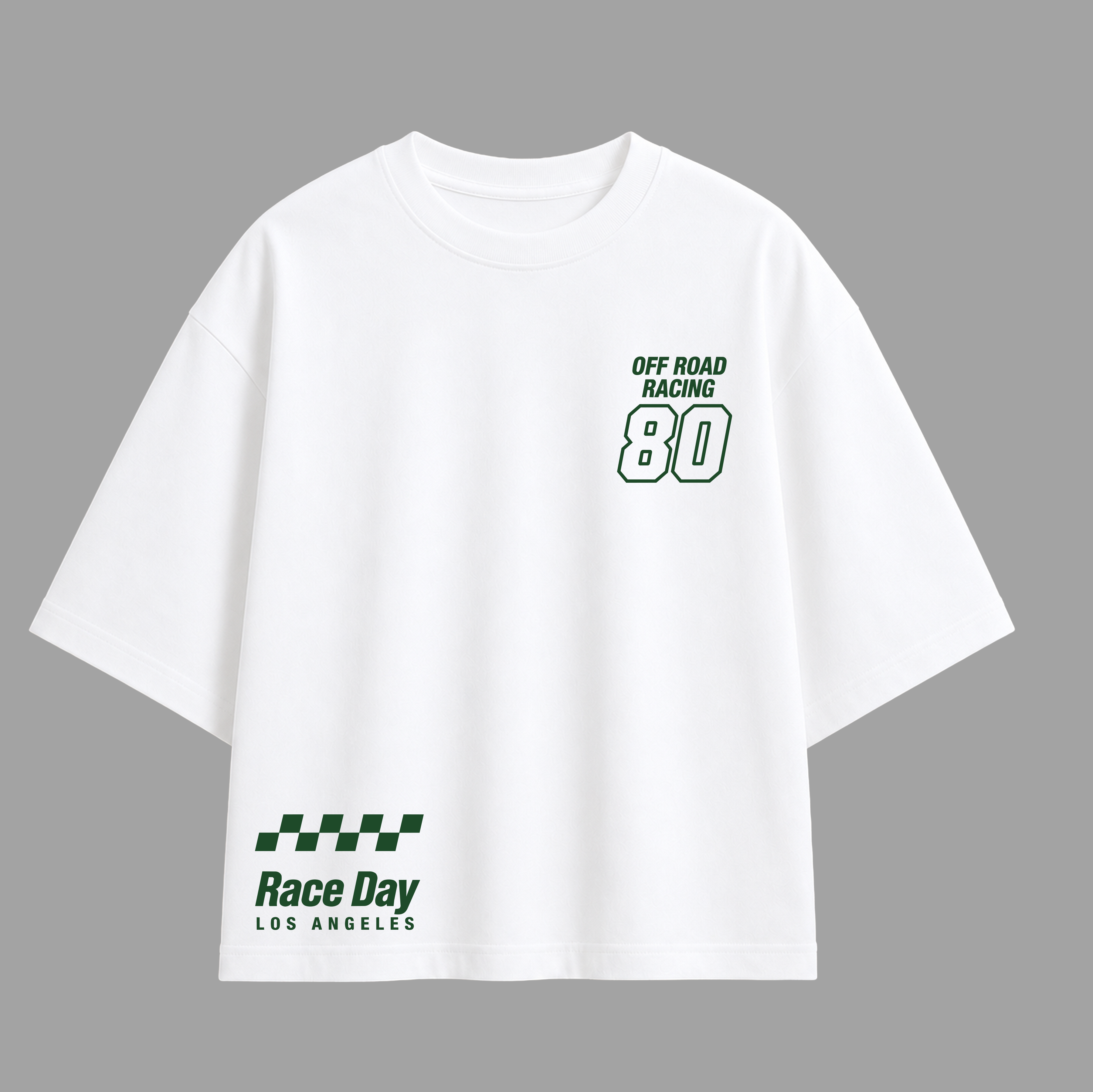 Race Day 80 Oversized T-Shirt