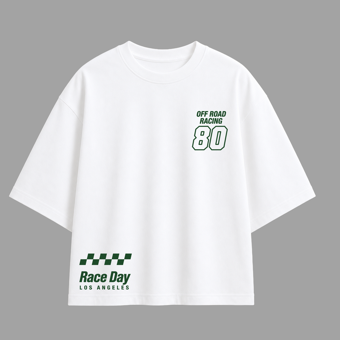 Race Day 80 Oversized T-Shirt