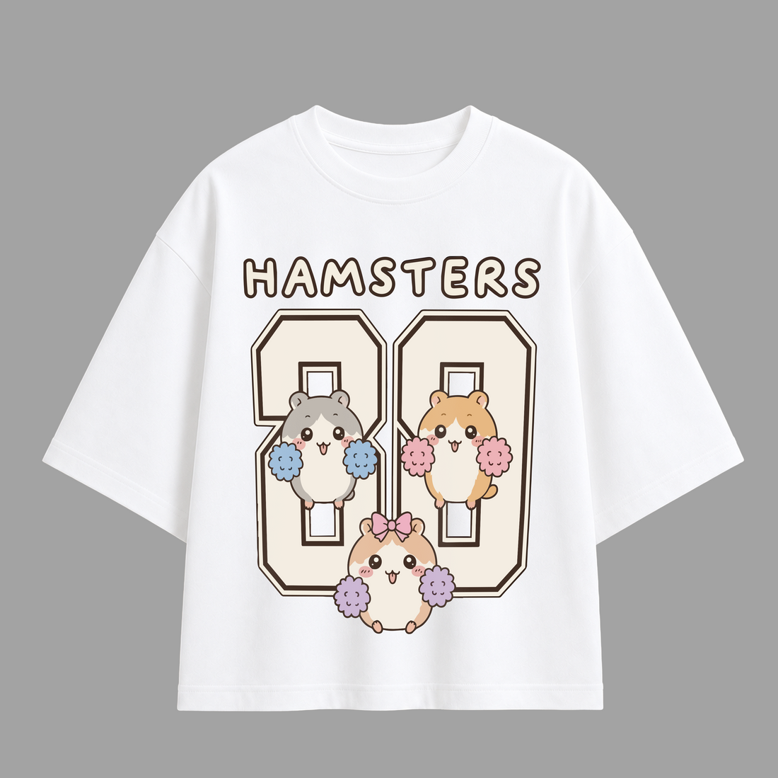Hamster Sqaud Oversized T-shirt