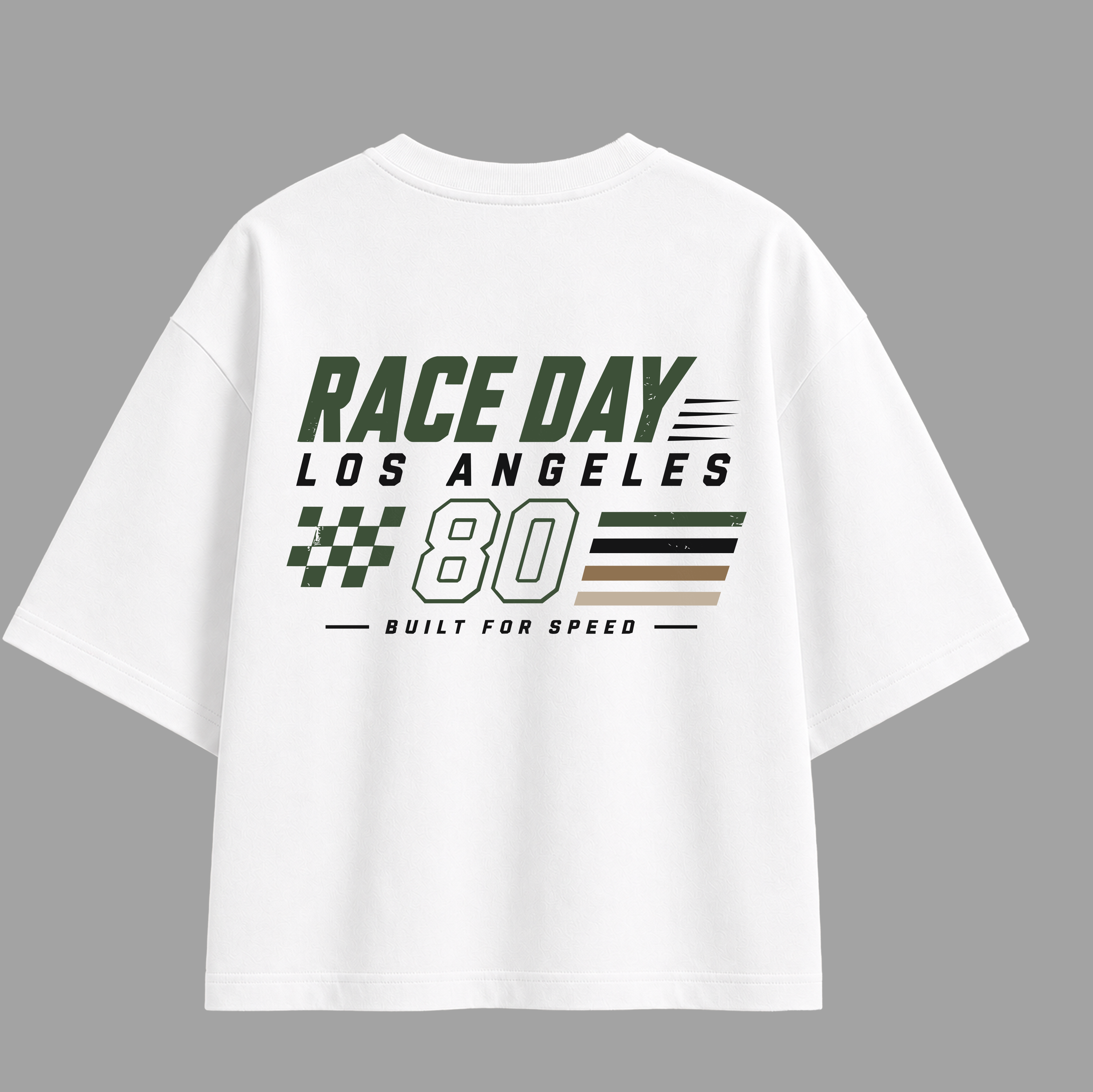 Race Day 80 Oversized T-Shirt