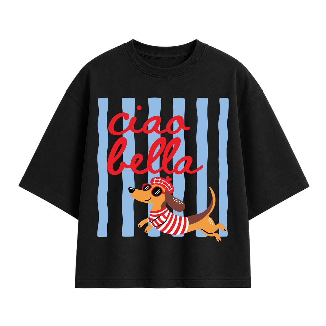 Ciao Bella Club Oversized T-shirt