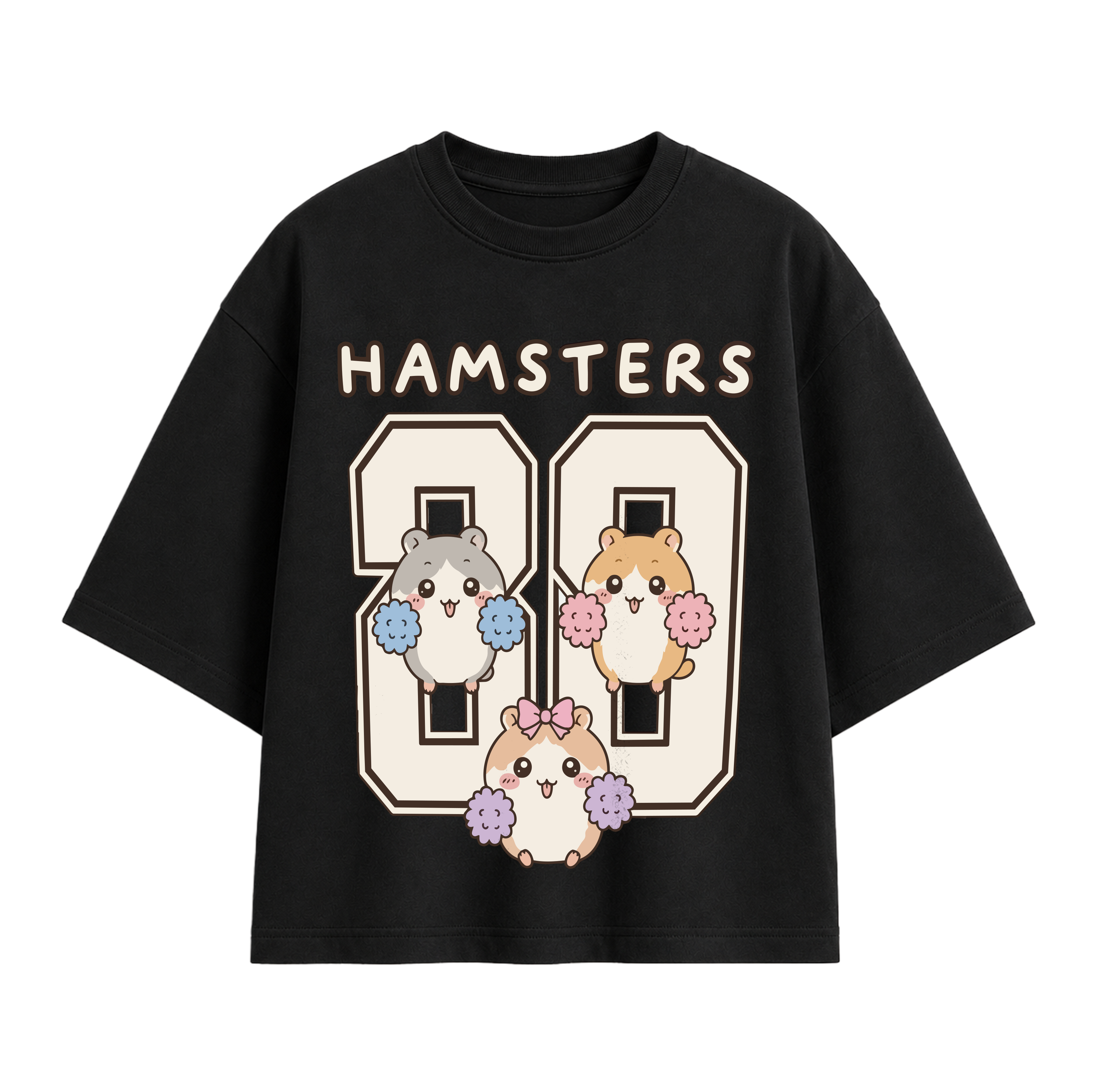 Hamster Sqaud Oversized T-shirt