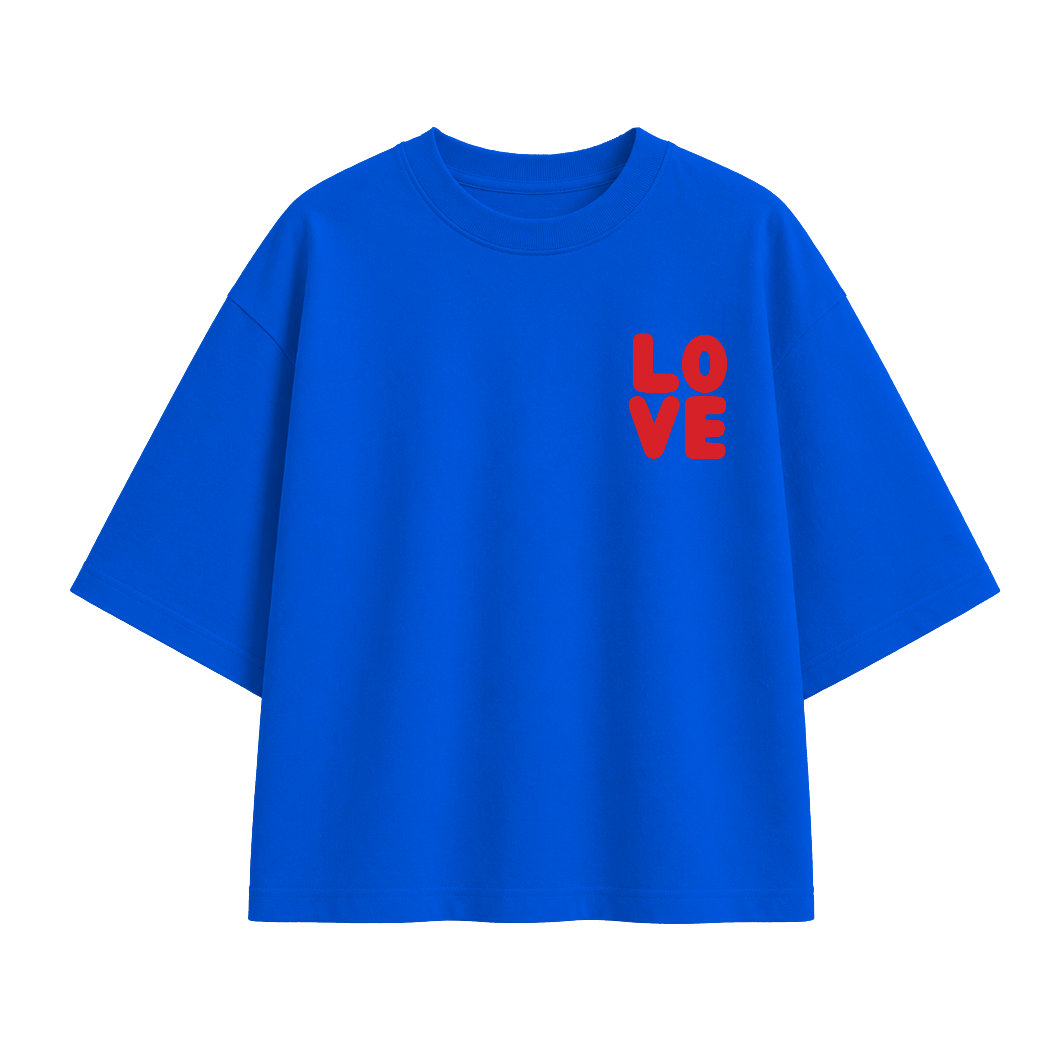 Mr. Cuddle in Love Oversized T-shirt