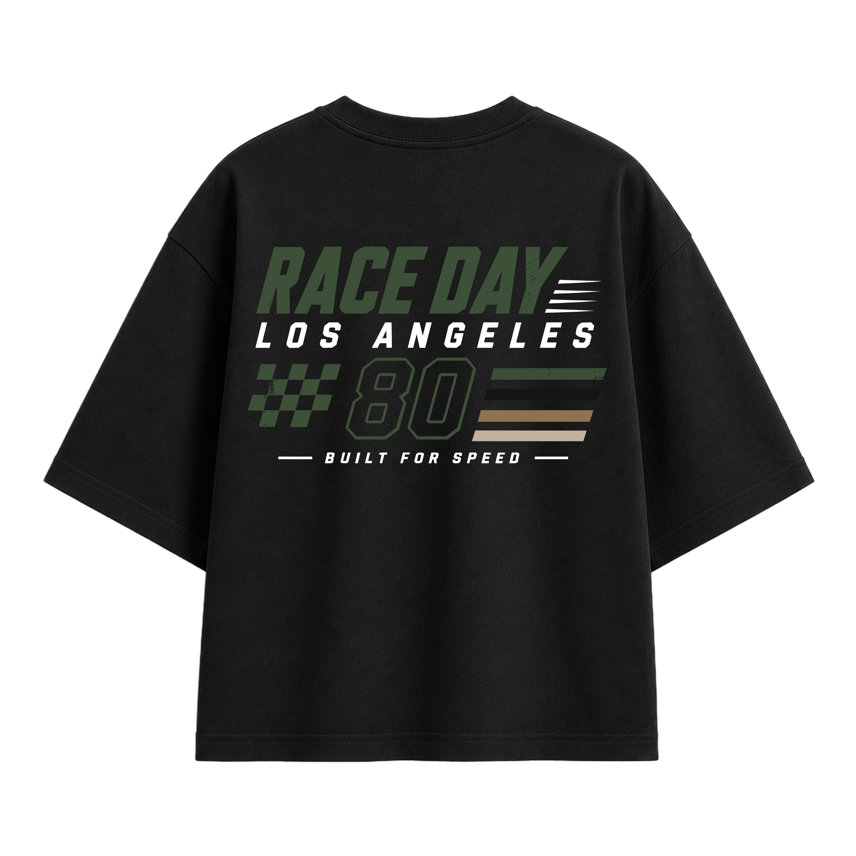 Race Day 80 Oversized T-Shirt