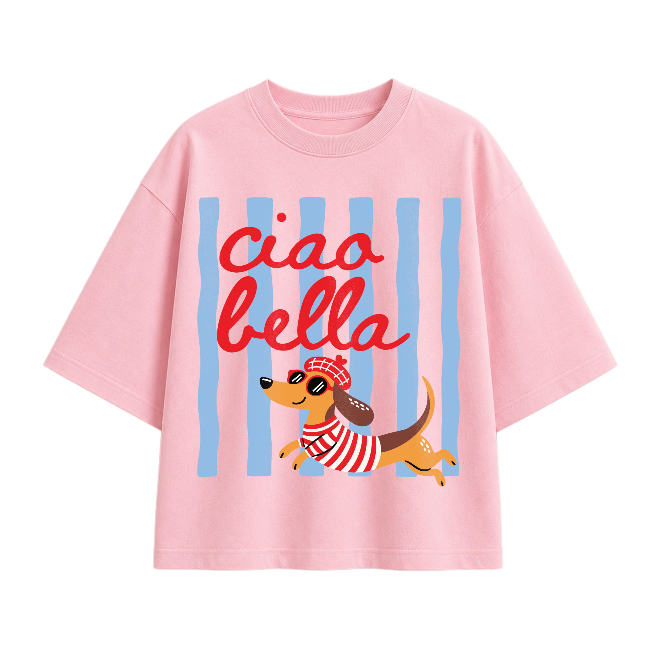 Ciao Bella Club Oversized T-shirt