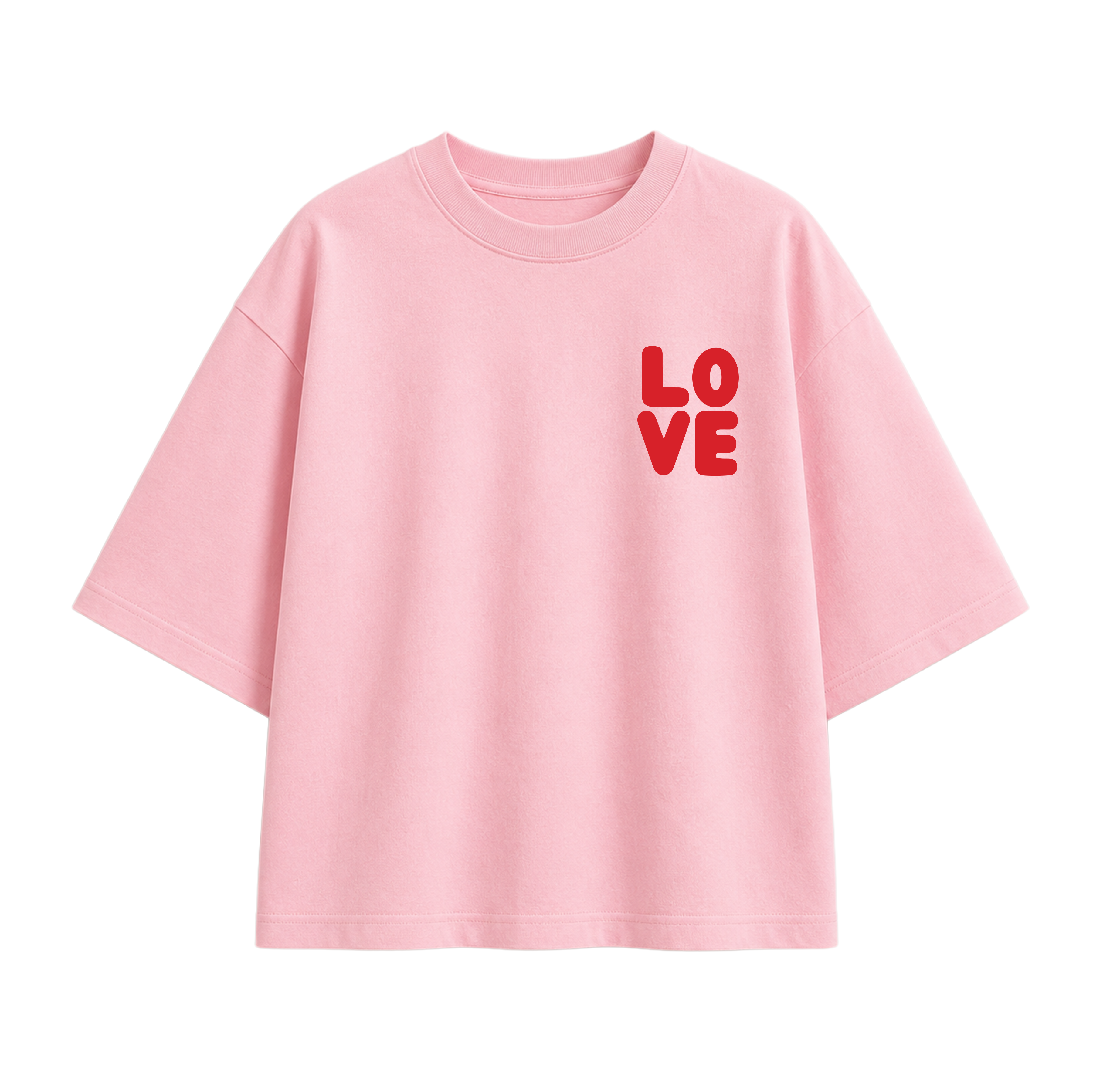 Mr. Cuddle in Love Oversized T-shirt