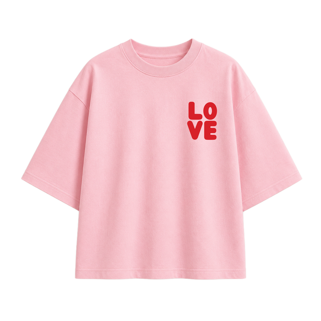 Mr. Cuddle in Love Oversized T-shirt