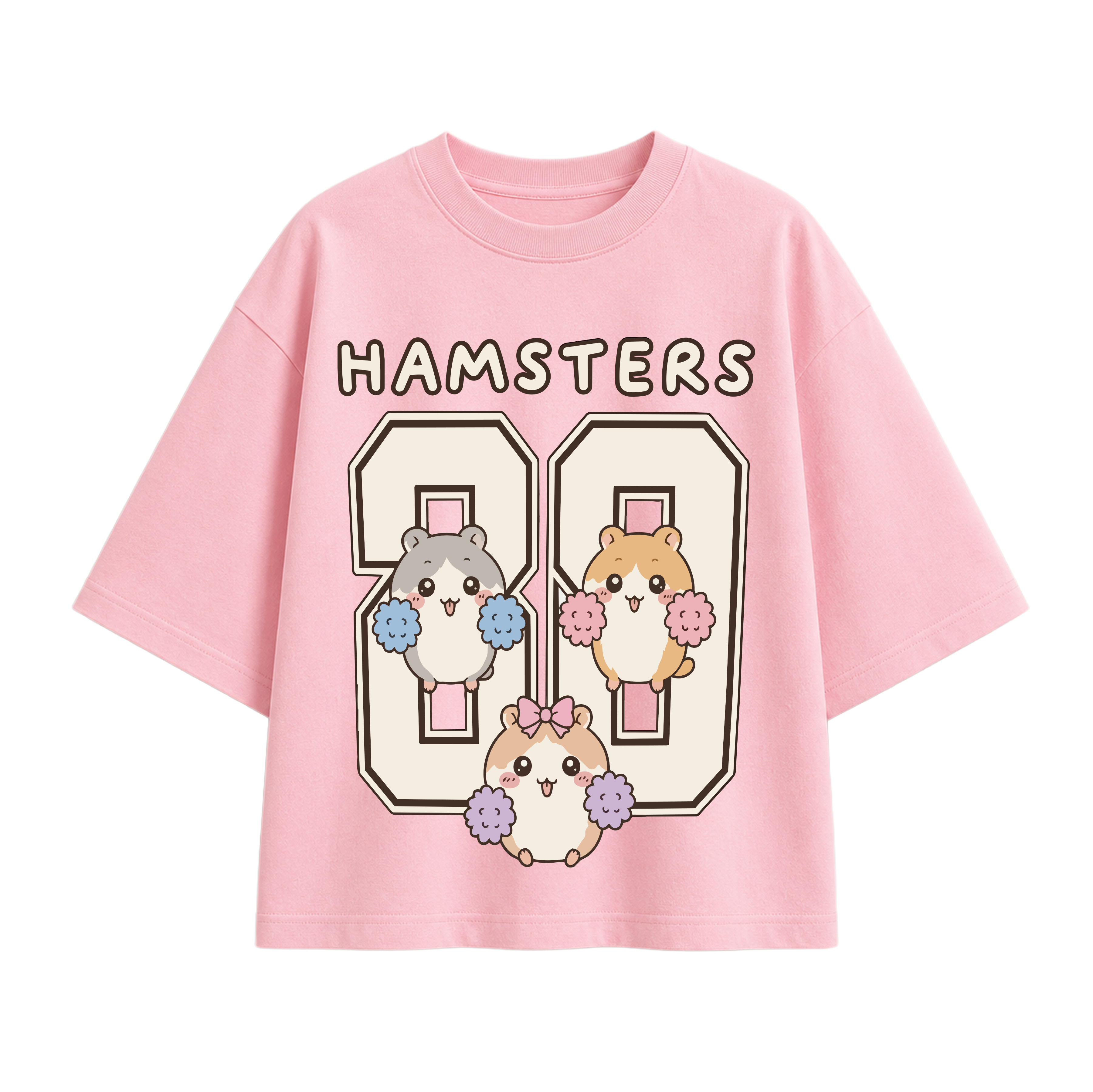 Hamster Sqaud Oversized T-shirt