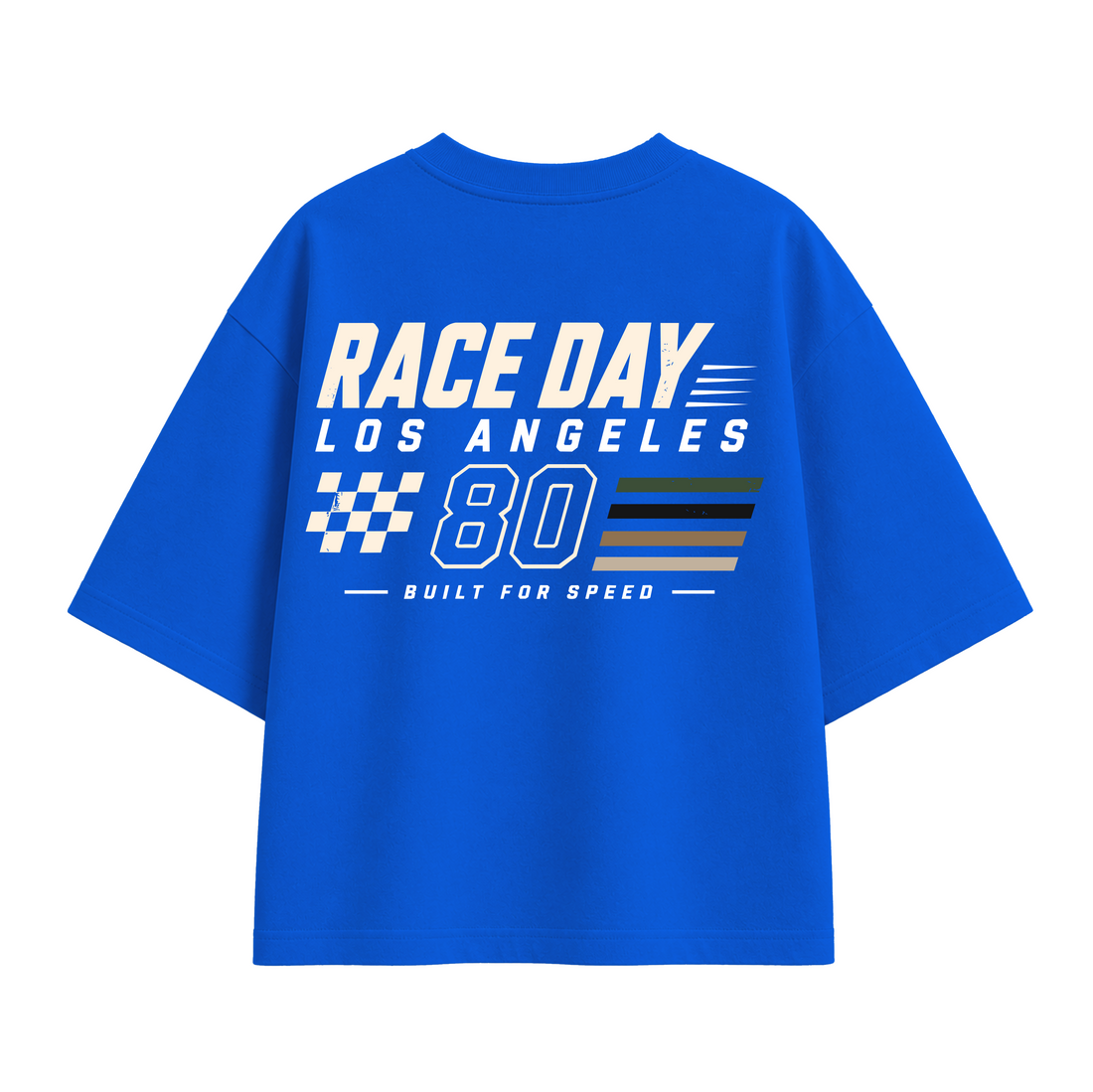 Race Day 80 Oversized T-Shirt