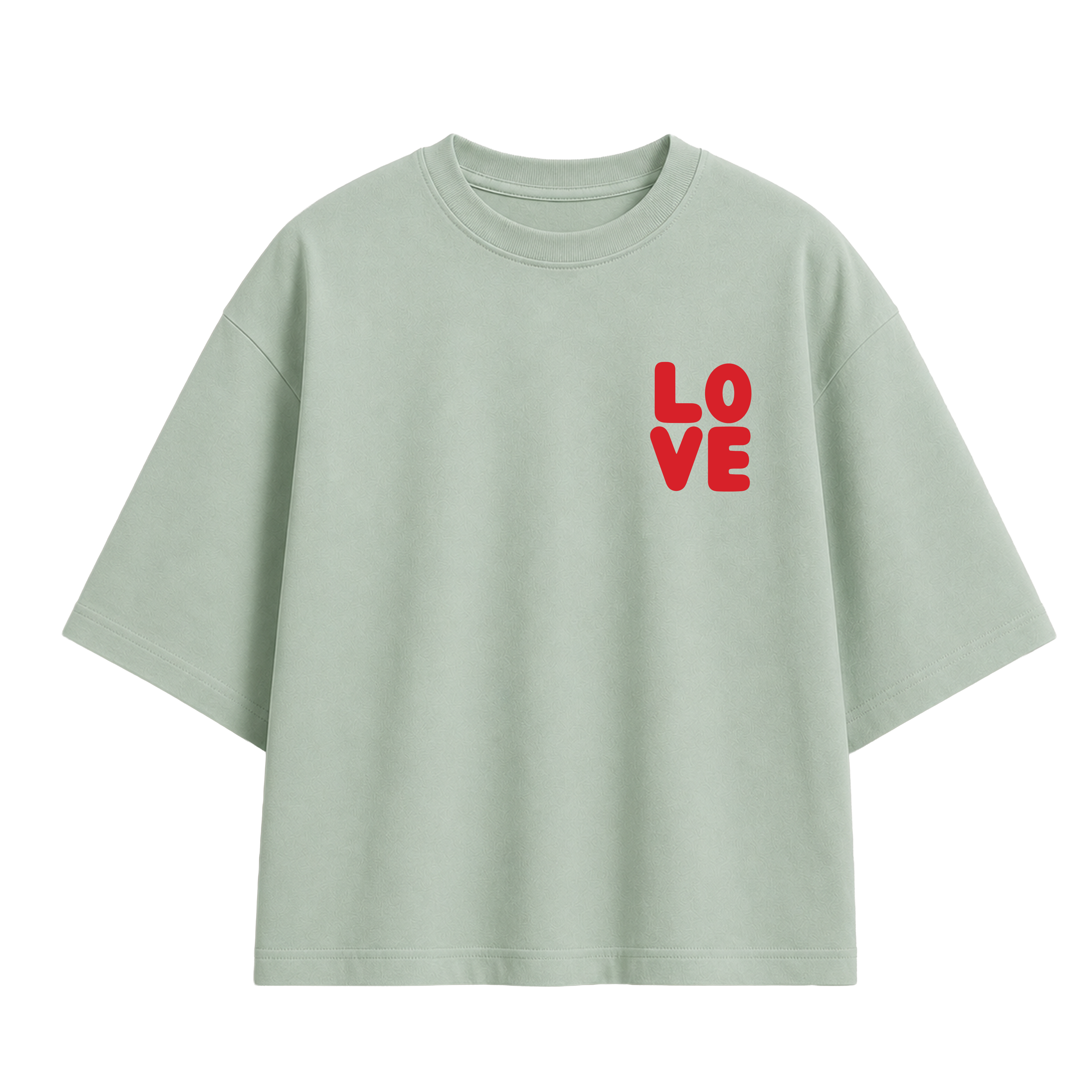 Mr. Cuddle in Love Oversized T-shirt