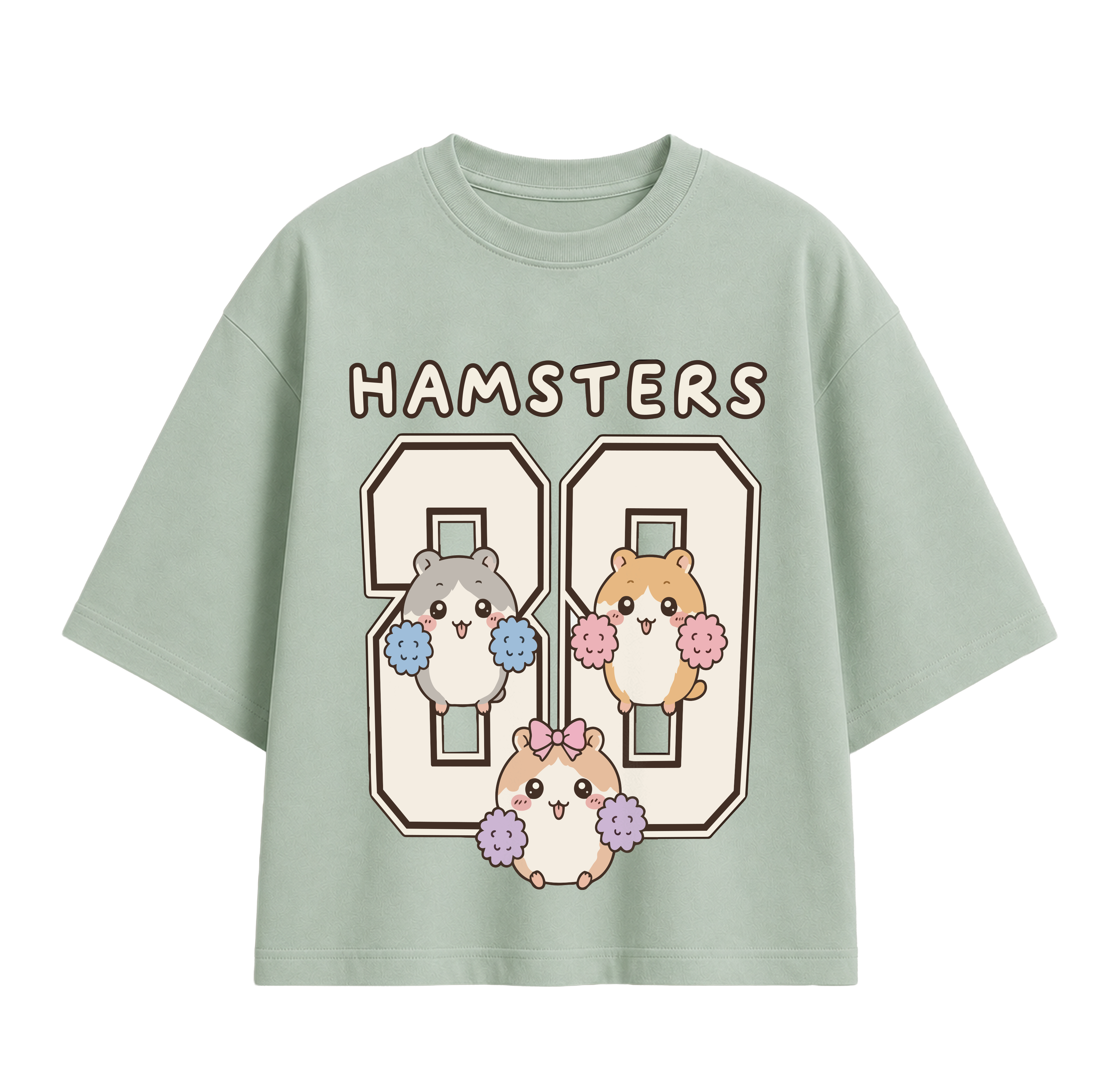 Hamster Sqaud Oversized T-shirt