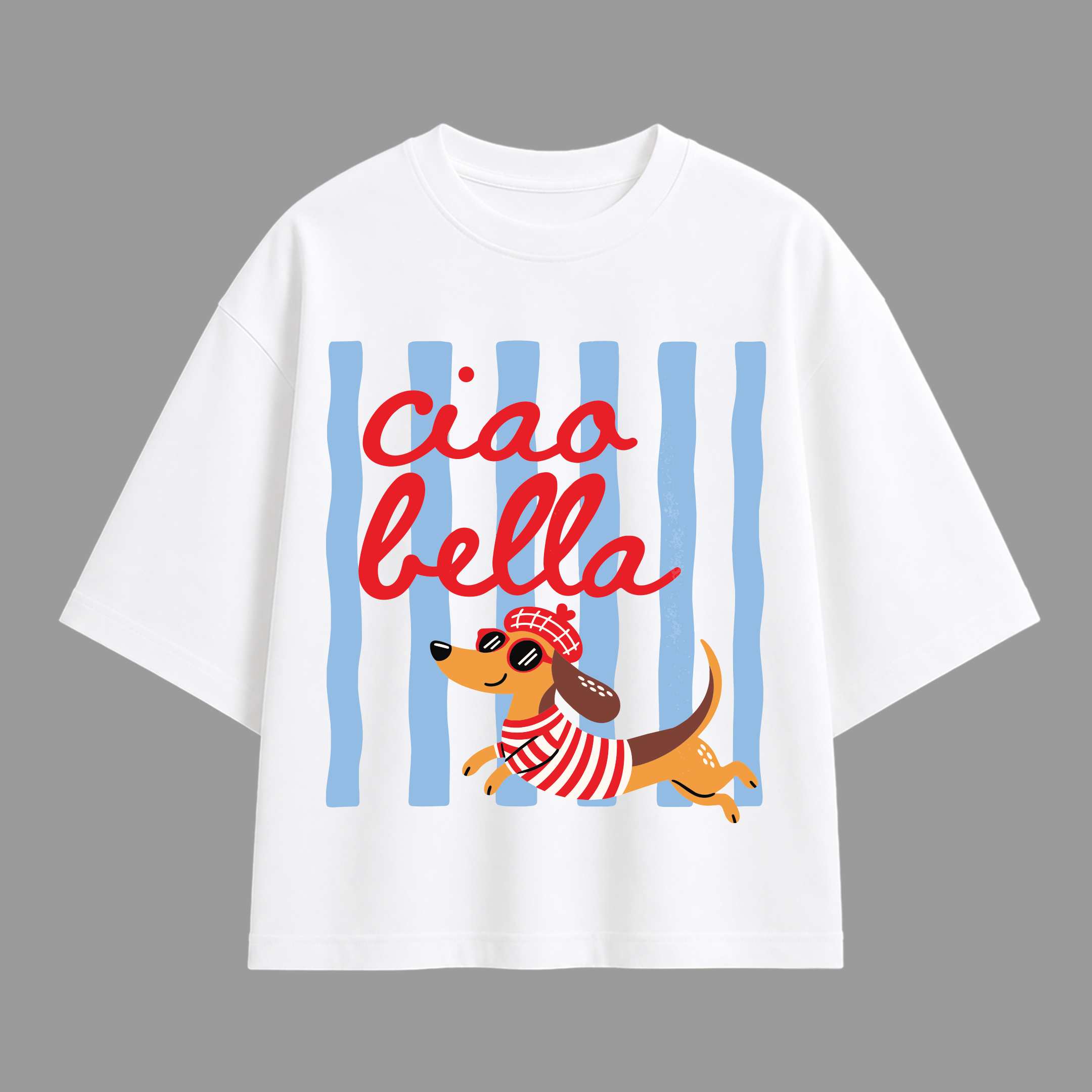 Ciao Bella Club Oversized T-shirt