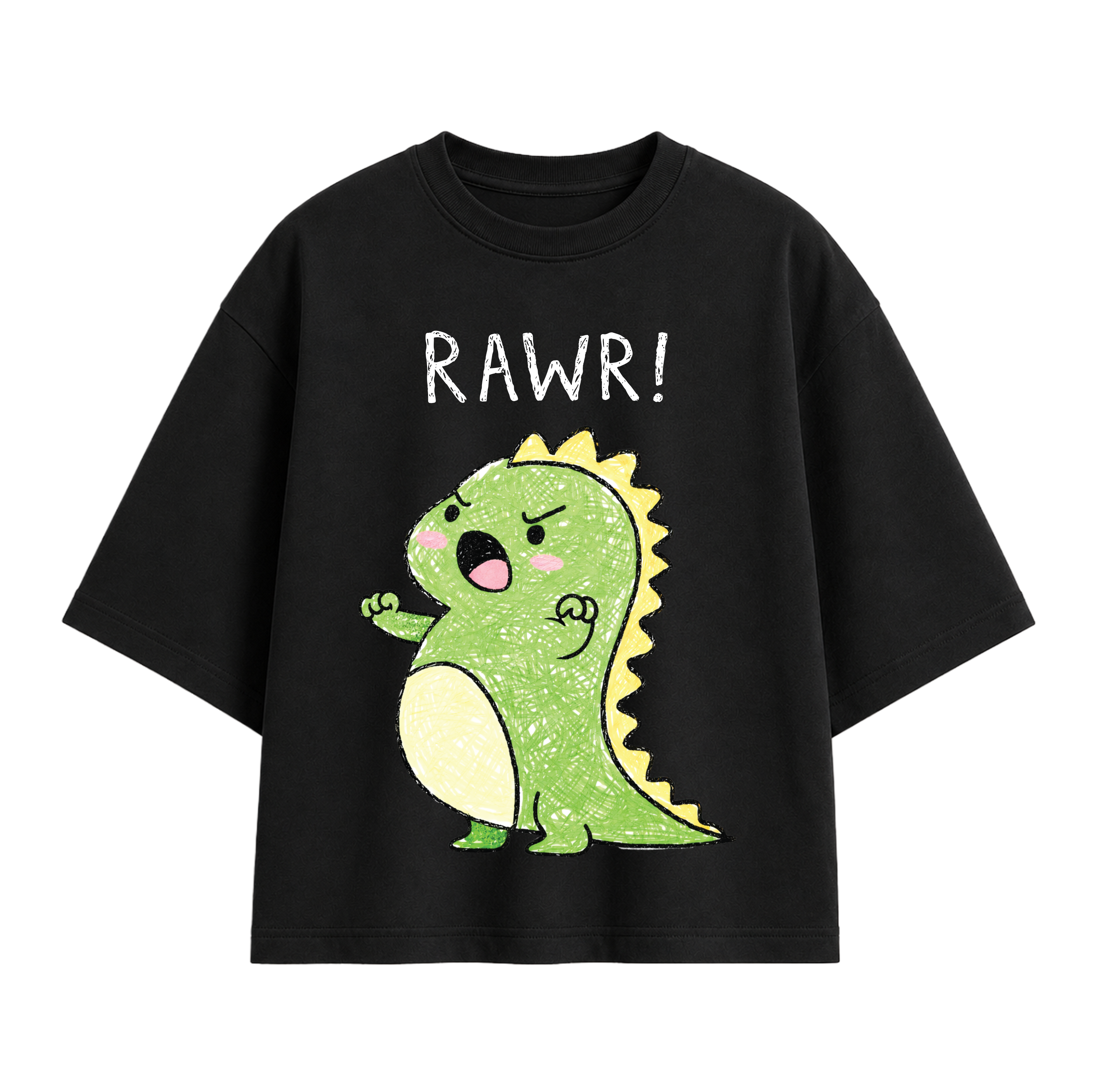 Unisex Oversized T-shirt "Little Rawr"