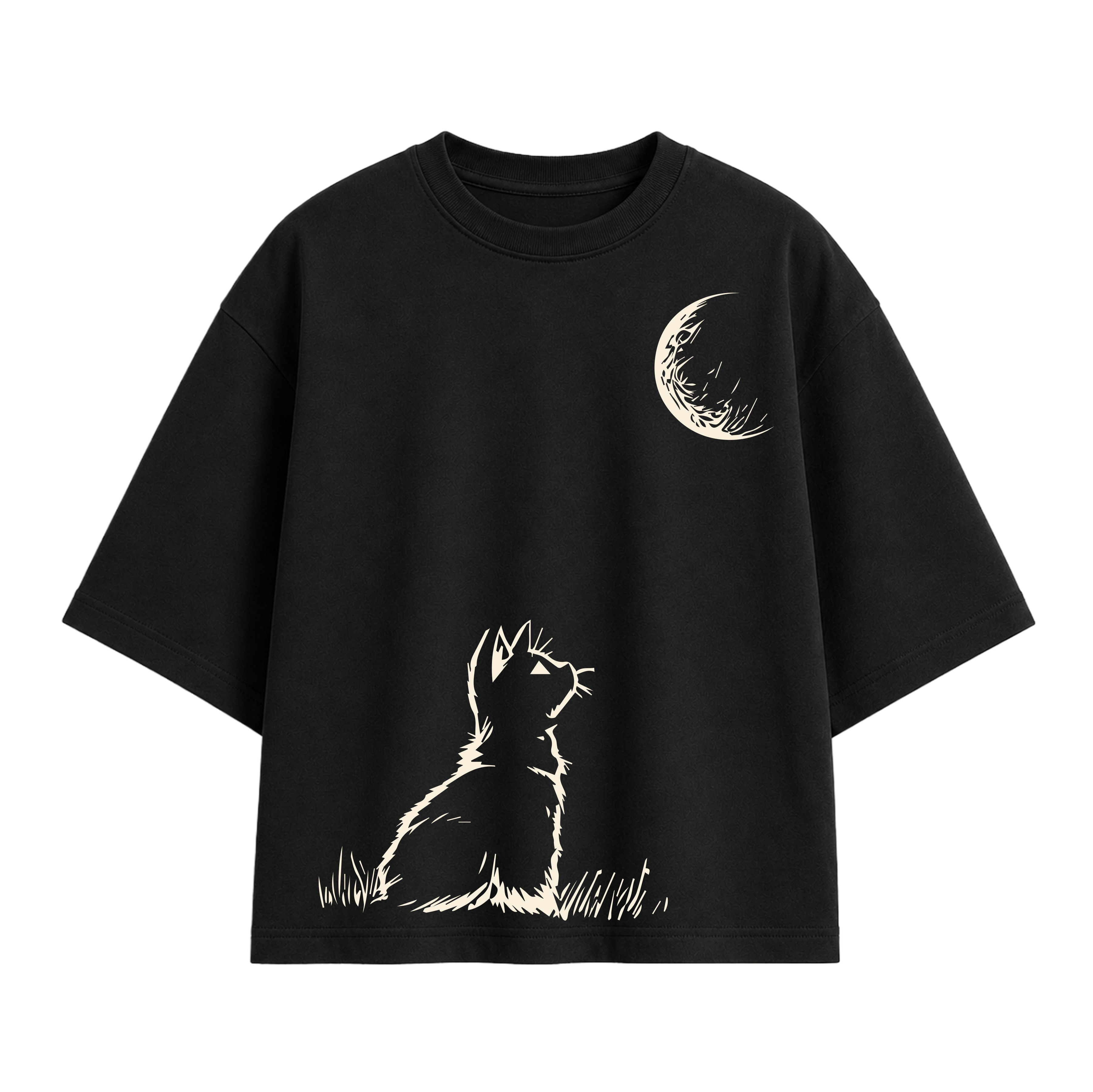 Unisex Oversized T-shirt "Moon Light Buddy"