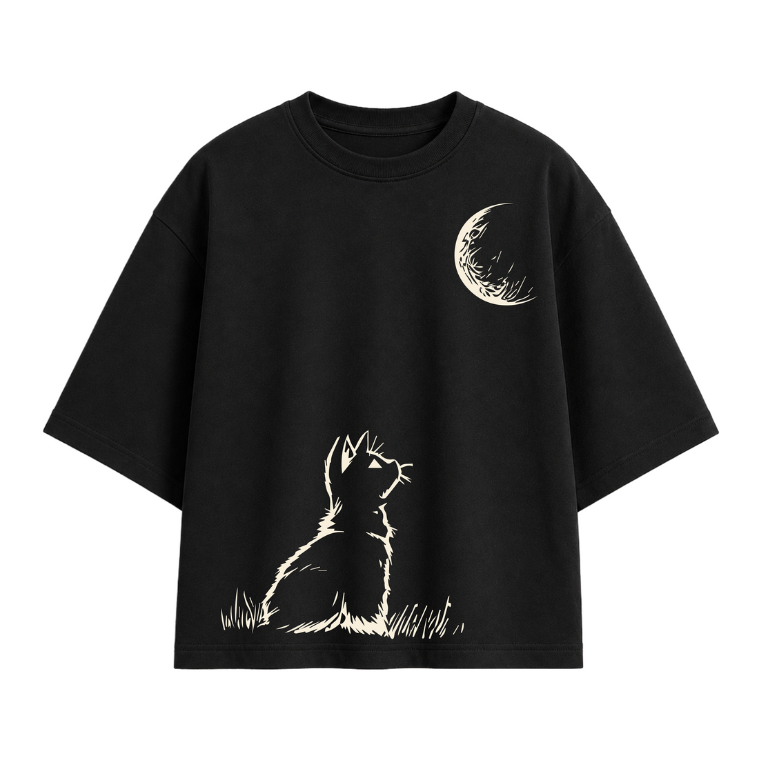 Unisex Oversized T-shirt "Moon Light Buddy"