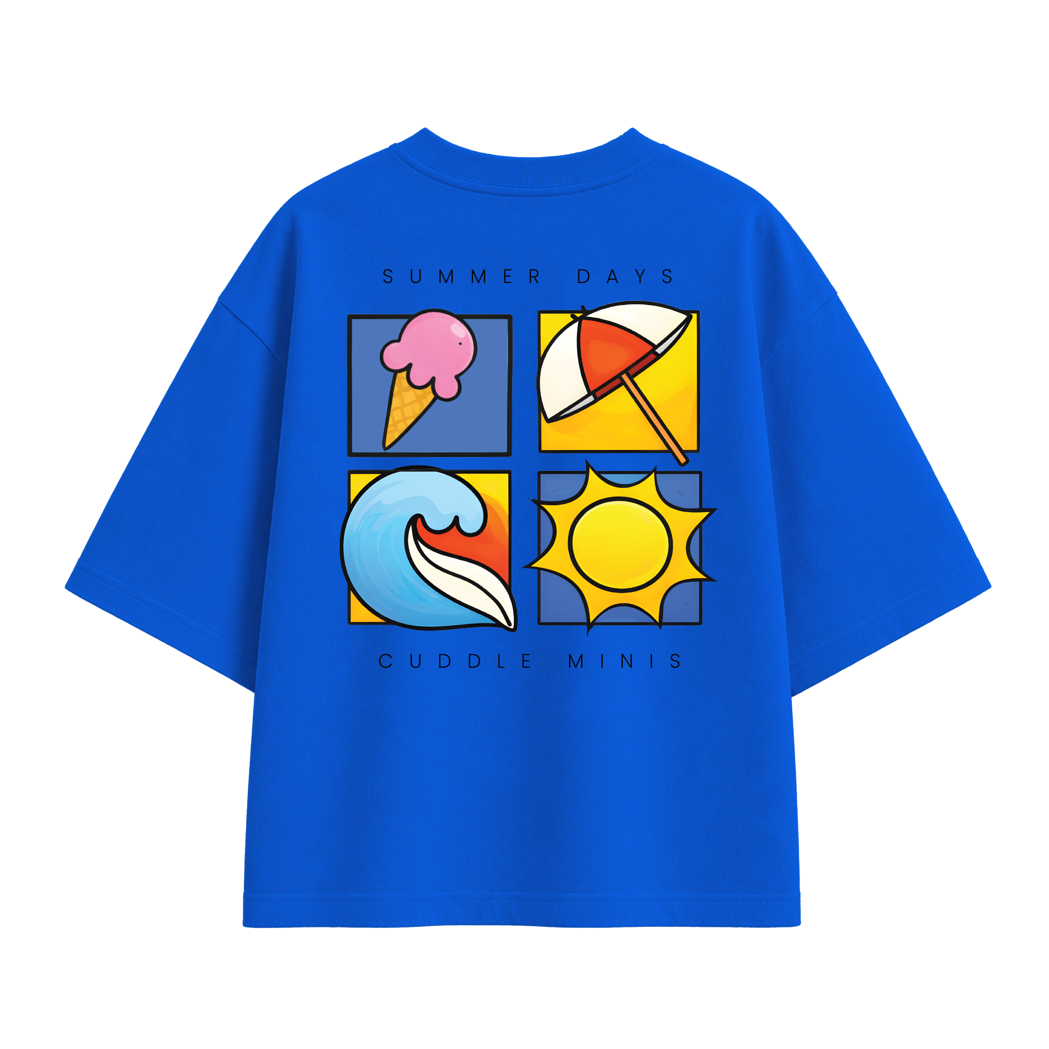 Unisex Oversized T-shirt "Summer Memories"