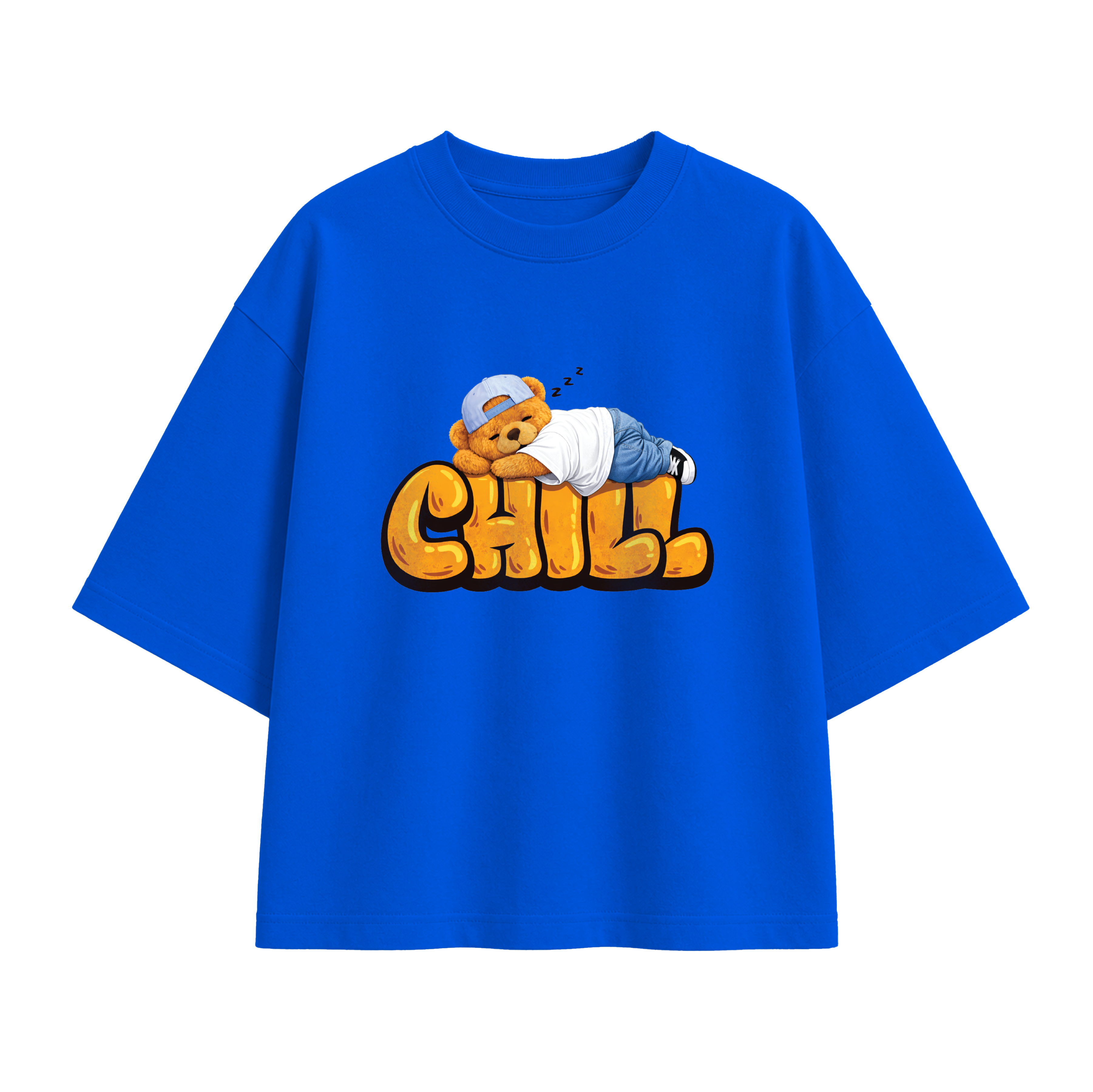 Unisex Oversized T-shirt "Bearly Awake"