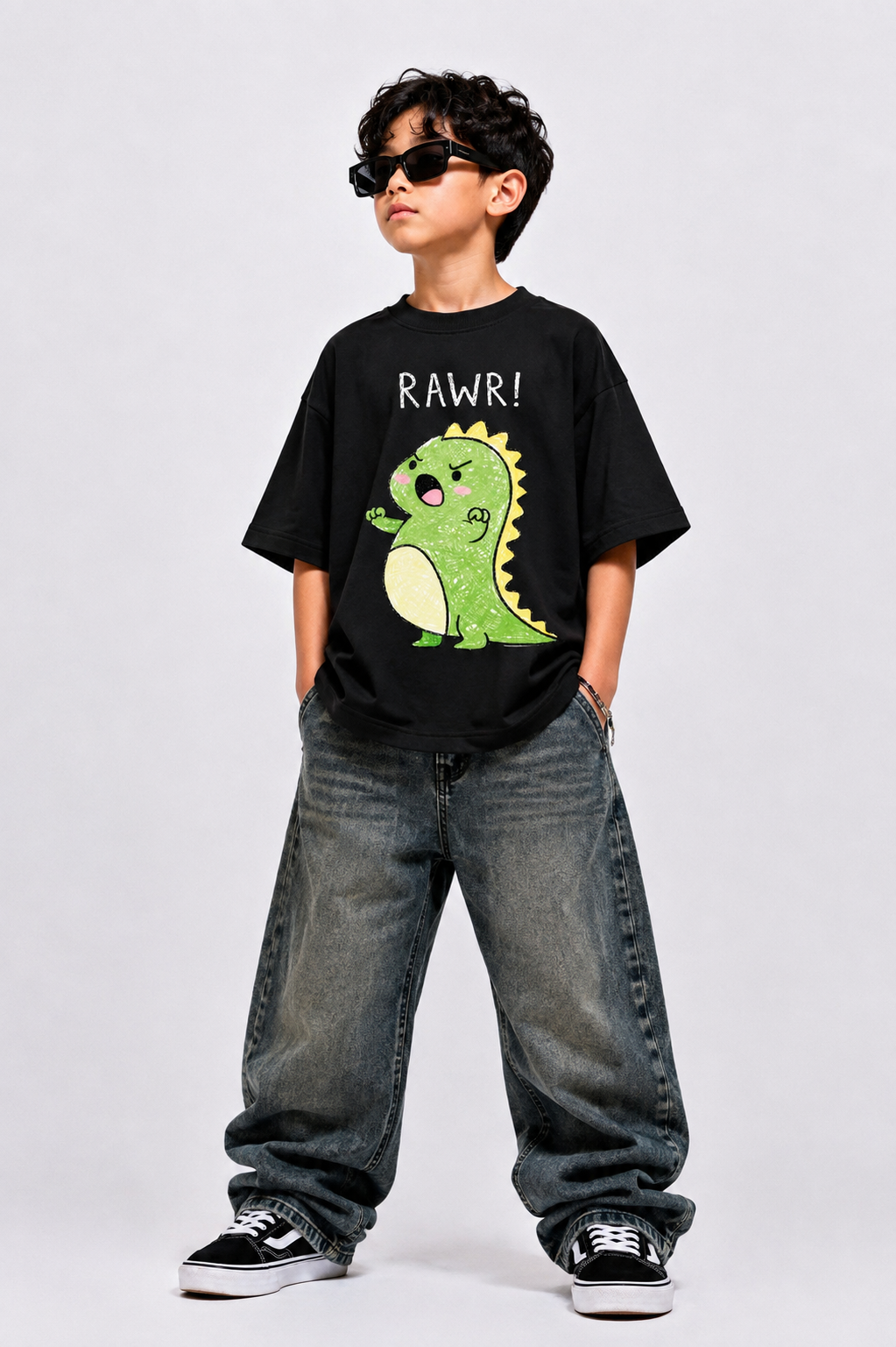 Little Rawr Oversized T-Shirt
