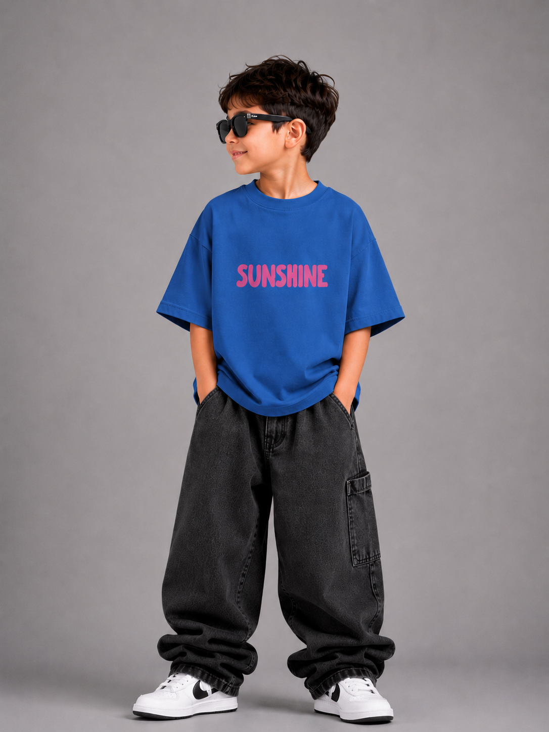 Unisex Oversized T-shirt "RETRO SUNSHINE"