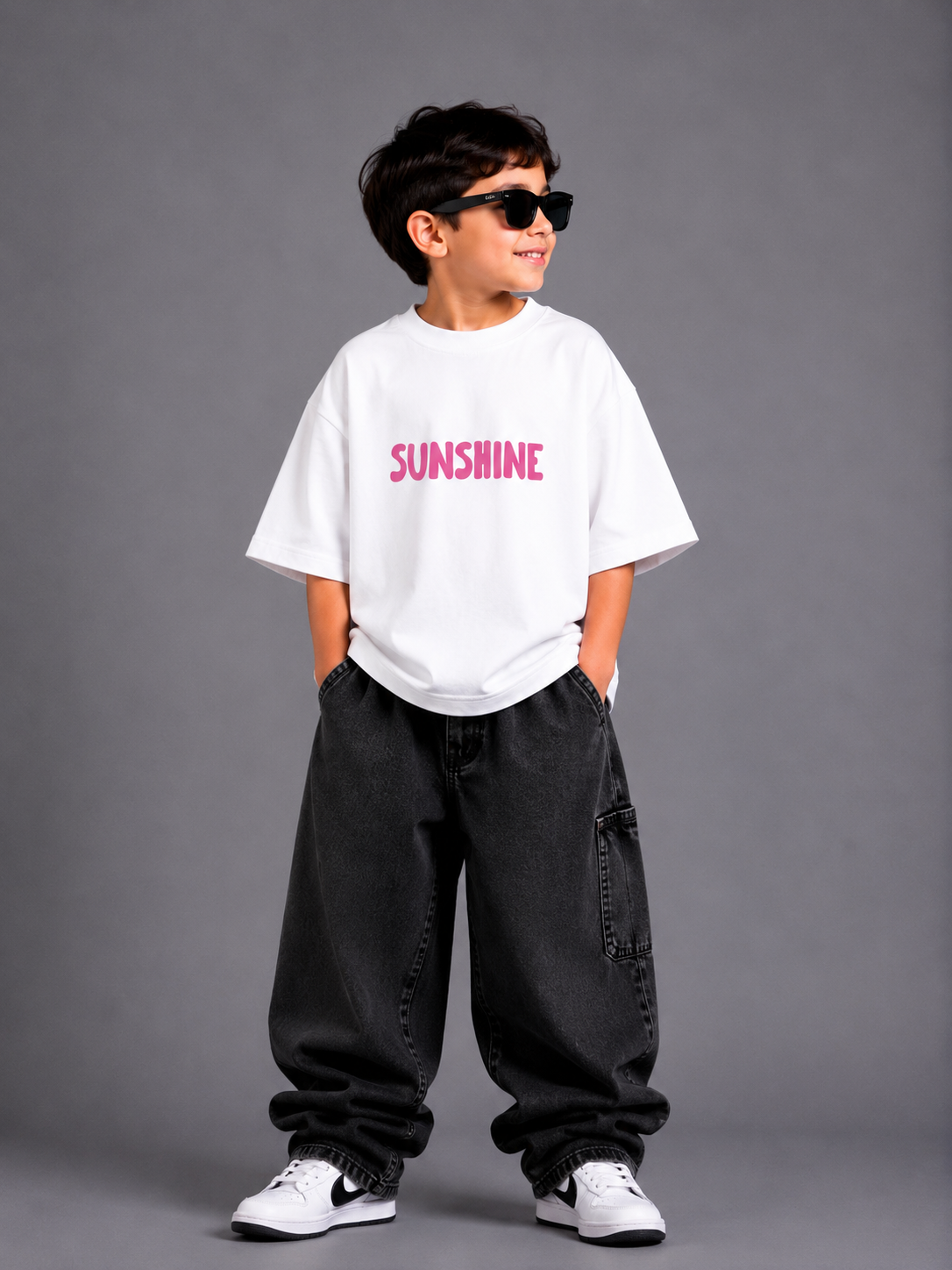 Unisex Oversized T-shirt "RETRO SUNSHINE"