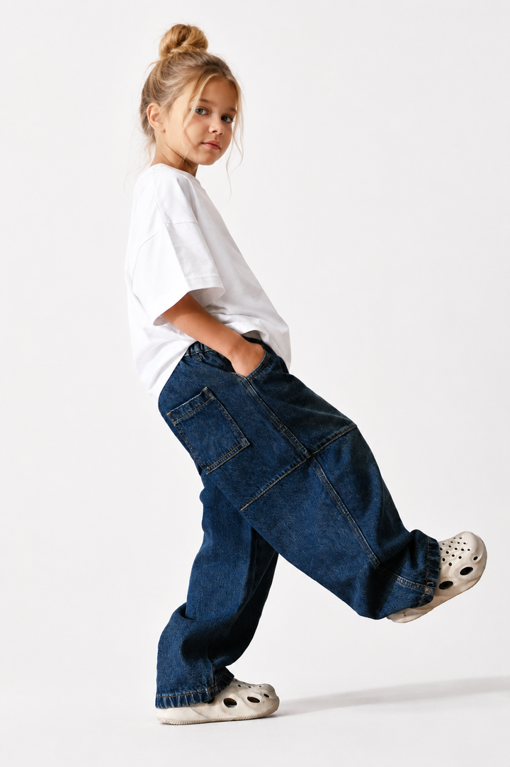 Blue Volume Fit Denim