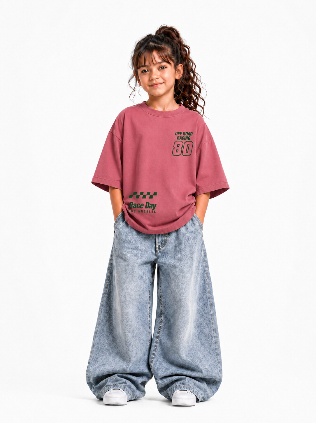 Race Day 80 Oversized T-Shirt