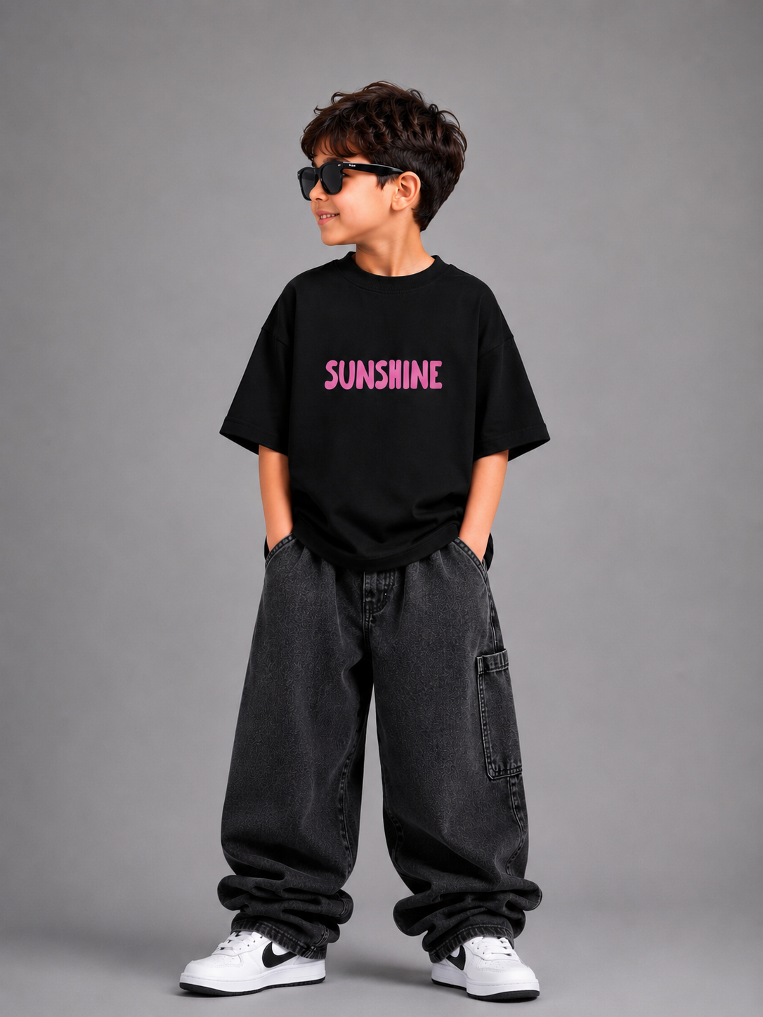 Unisex Oversized T-shirt "RETRO SUNSHINE"