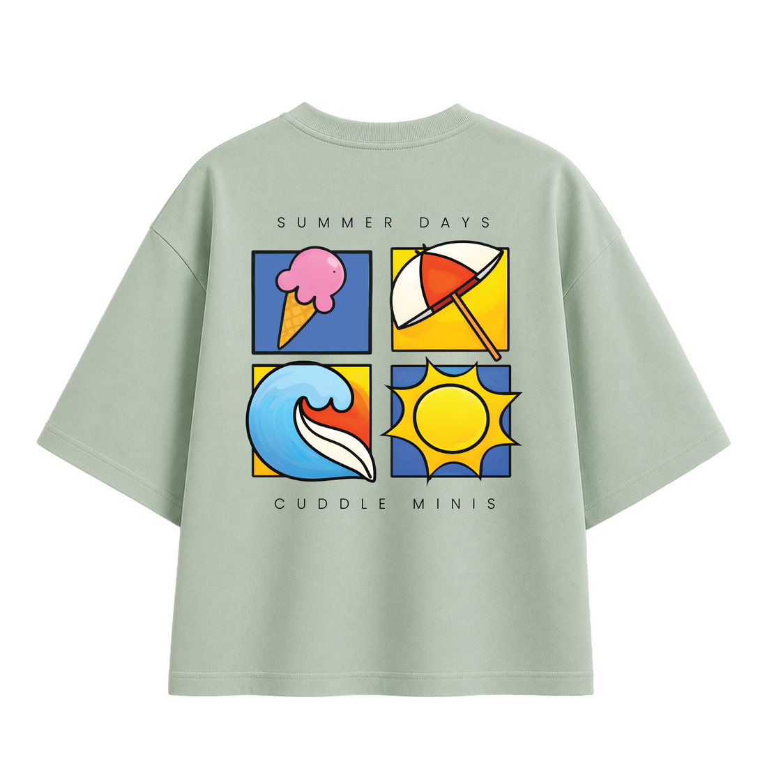Unisex Oversized T-shirt "Summer Memories"