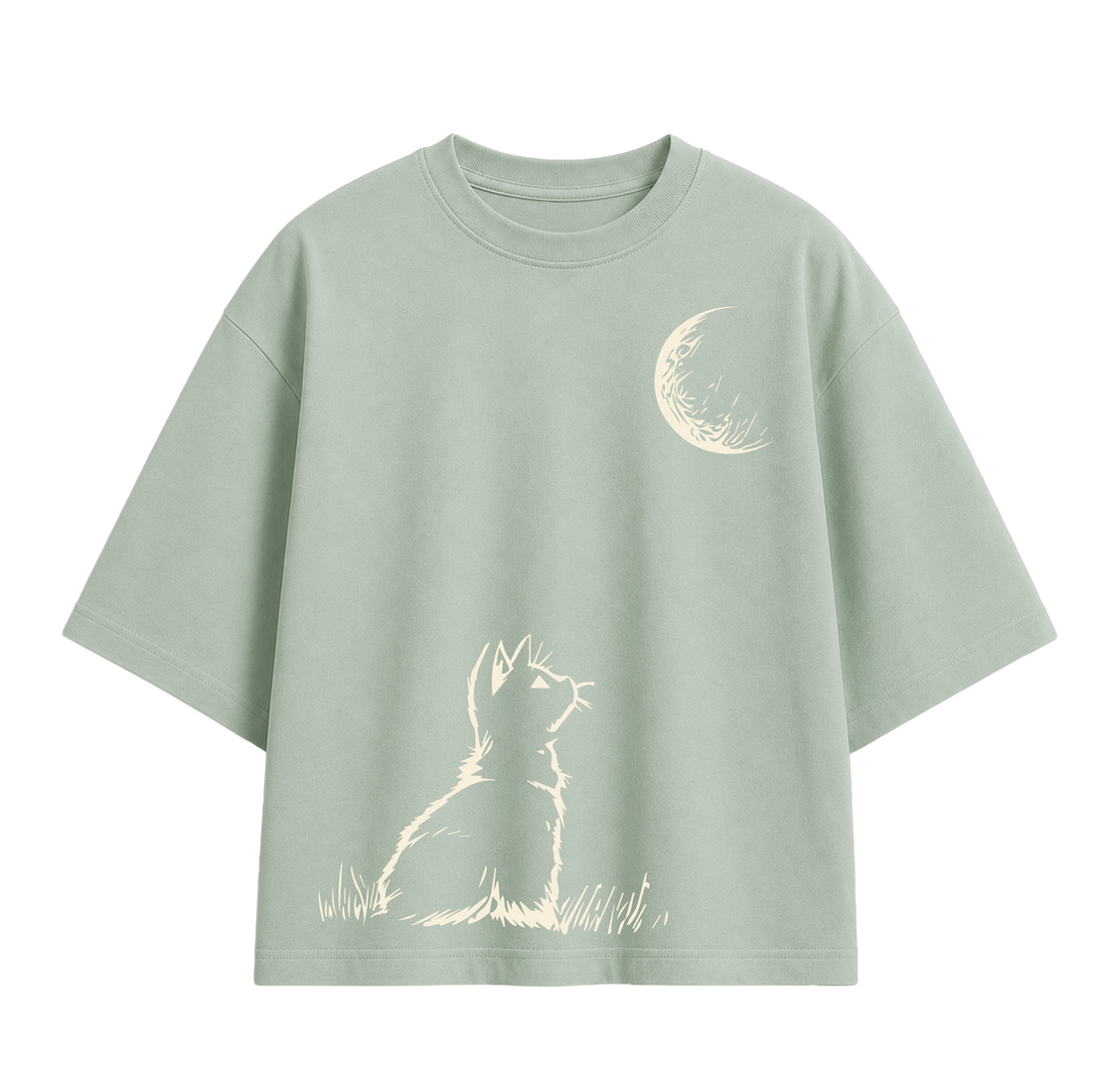 Unisex Oversized T-shirt "Moon Light Buddy"
