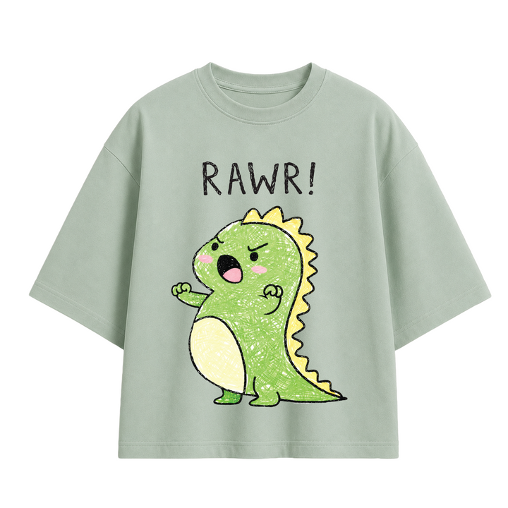 Unisex Oversized T-shirt "Little Rawr"
