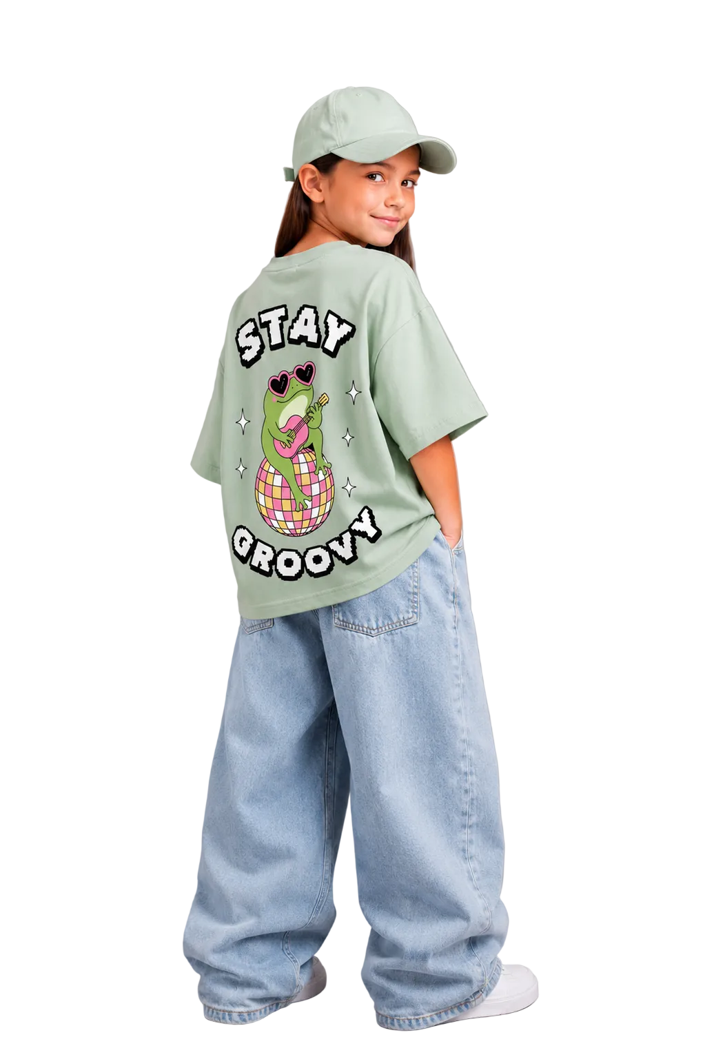 Unisex Oversized T-shirt “Froggy Feelings "