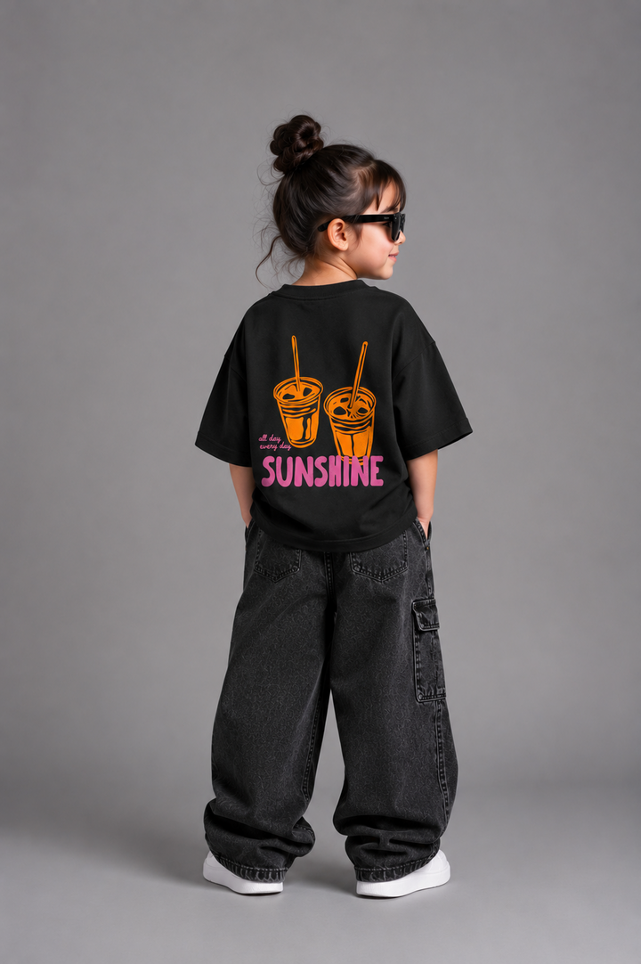 Unisex Oversized T-shirt "RETRO SUNSHINE"