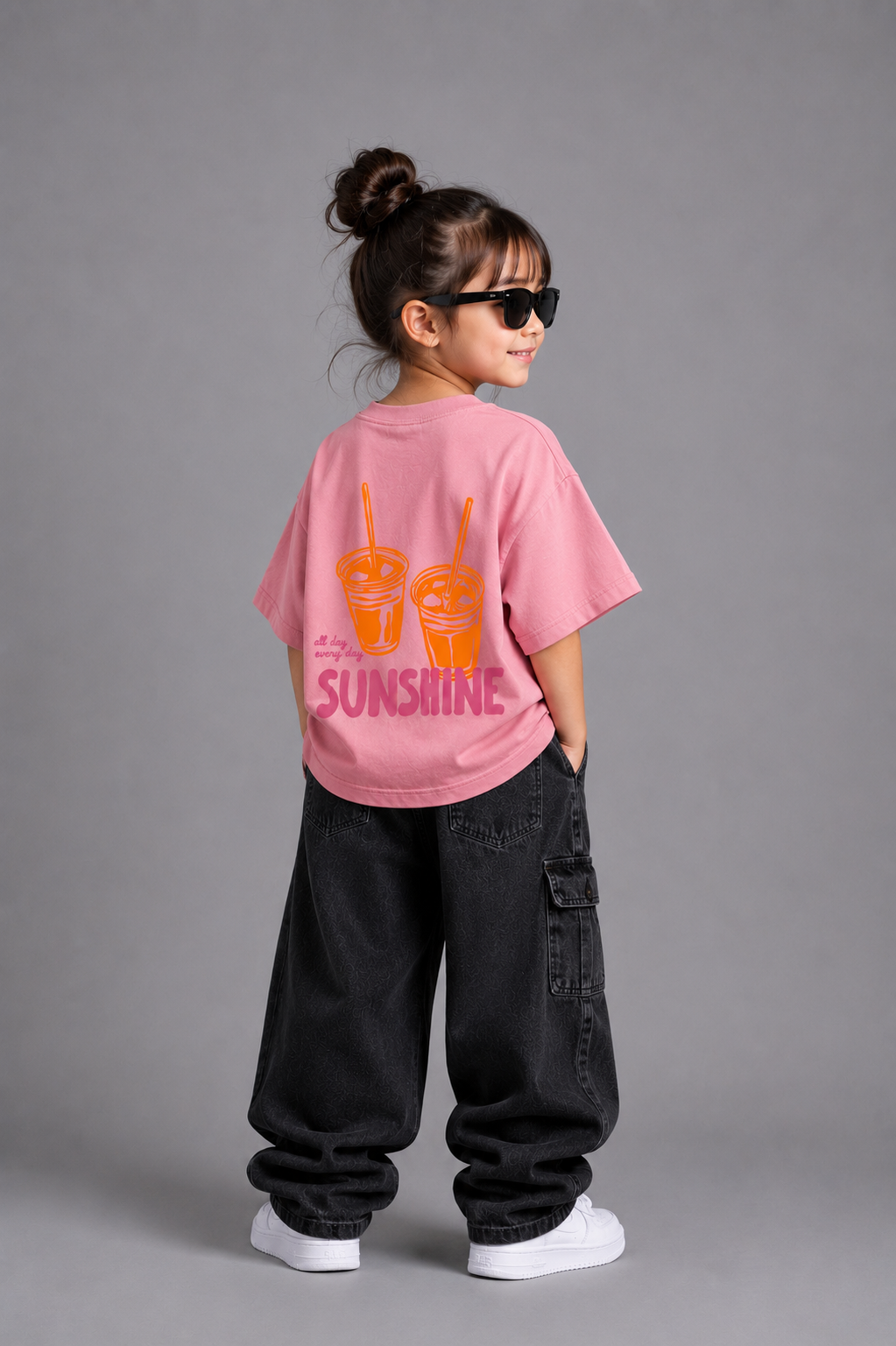 Retro Sunshine Oversized T-Shirt