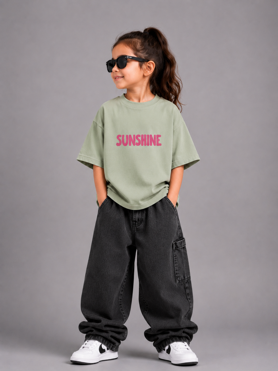 Unisex Oversized T-shirt "RETRO SUNSHINE"